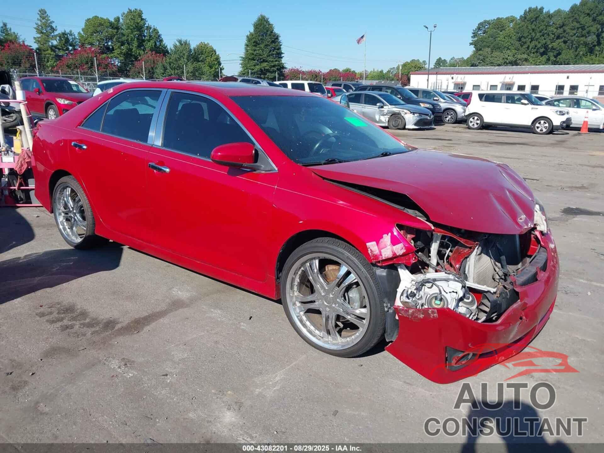 TOYOTA CAMRY 2012 - 4T1BK1FK3CU524737