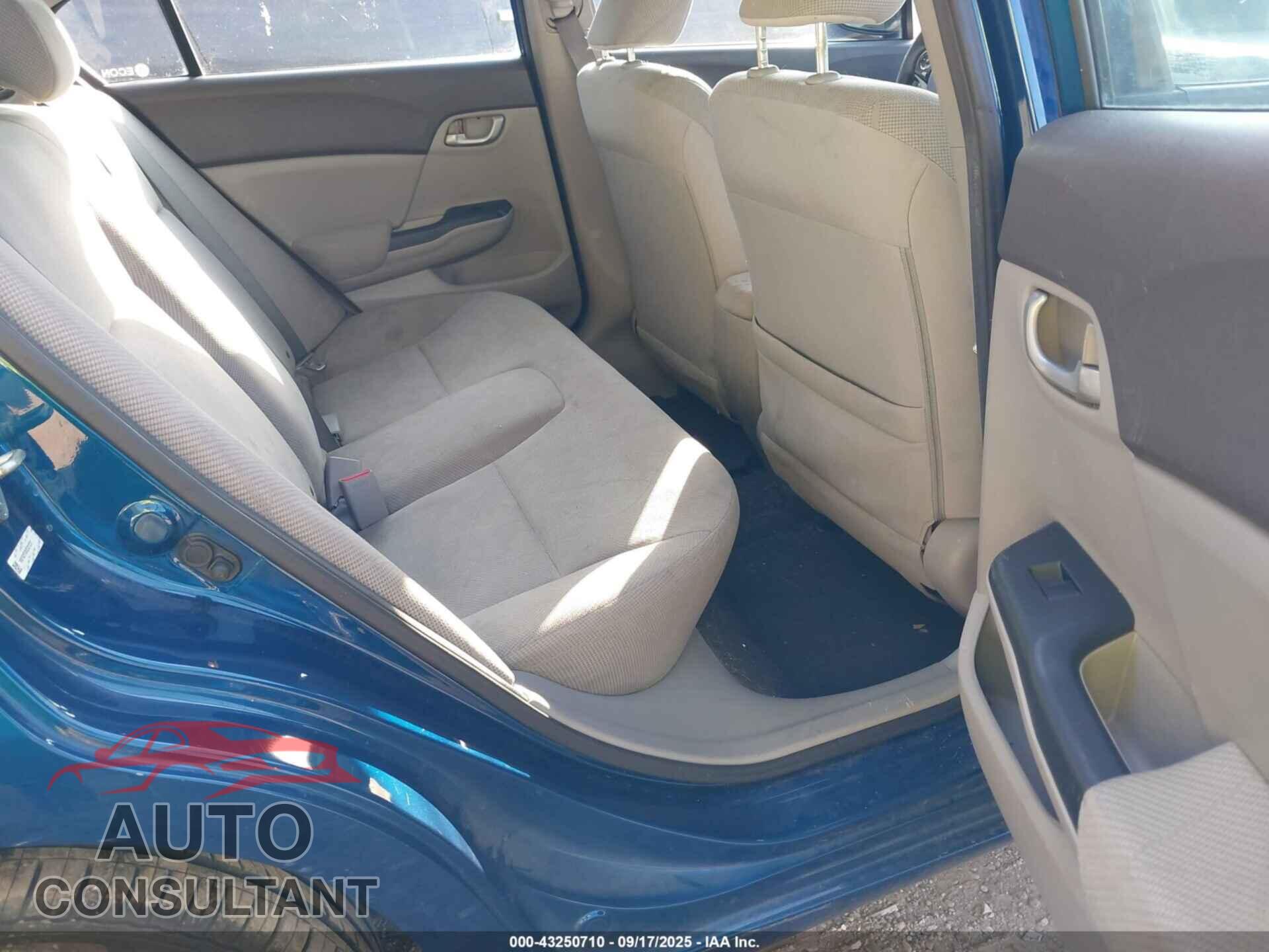 HONDA CIVIC 2012 - 19XFB2F53CE321237
