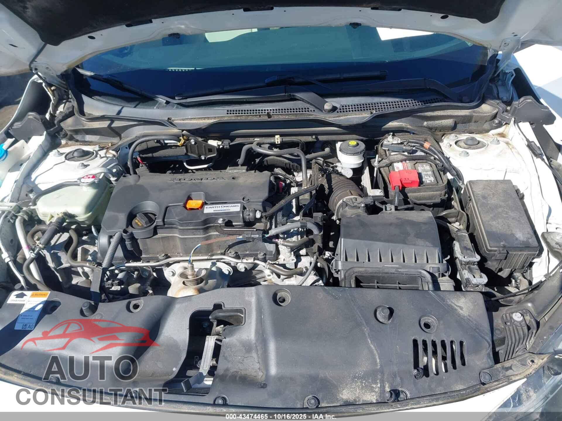 HONDA CIVIC 2017 - 19XFC2F58HE017728