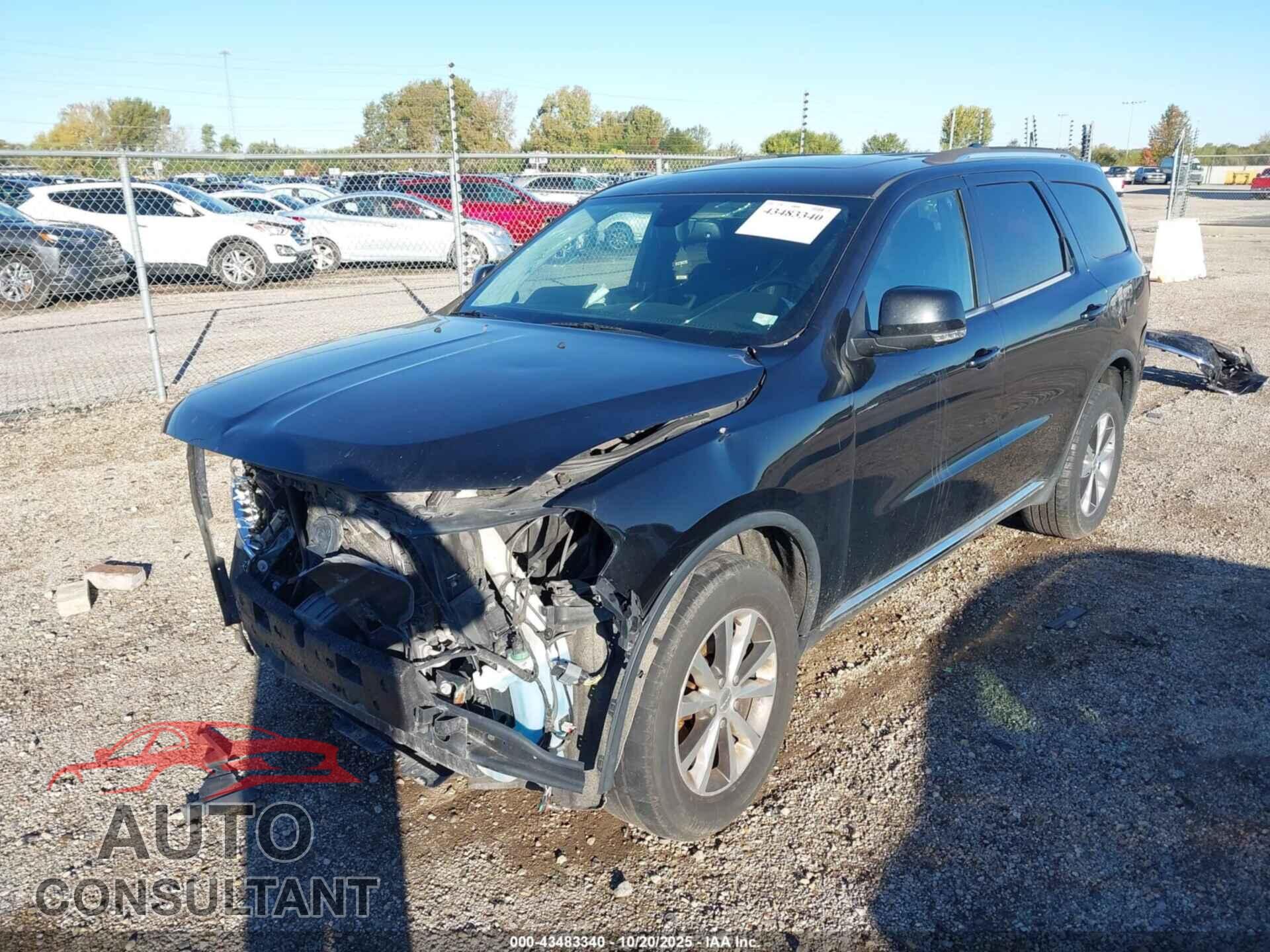 DODGE DURANGO 2016 - 1C4RDJDG1GC340808