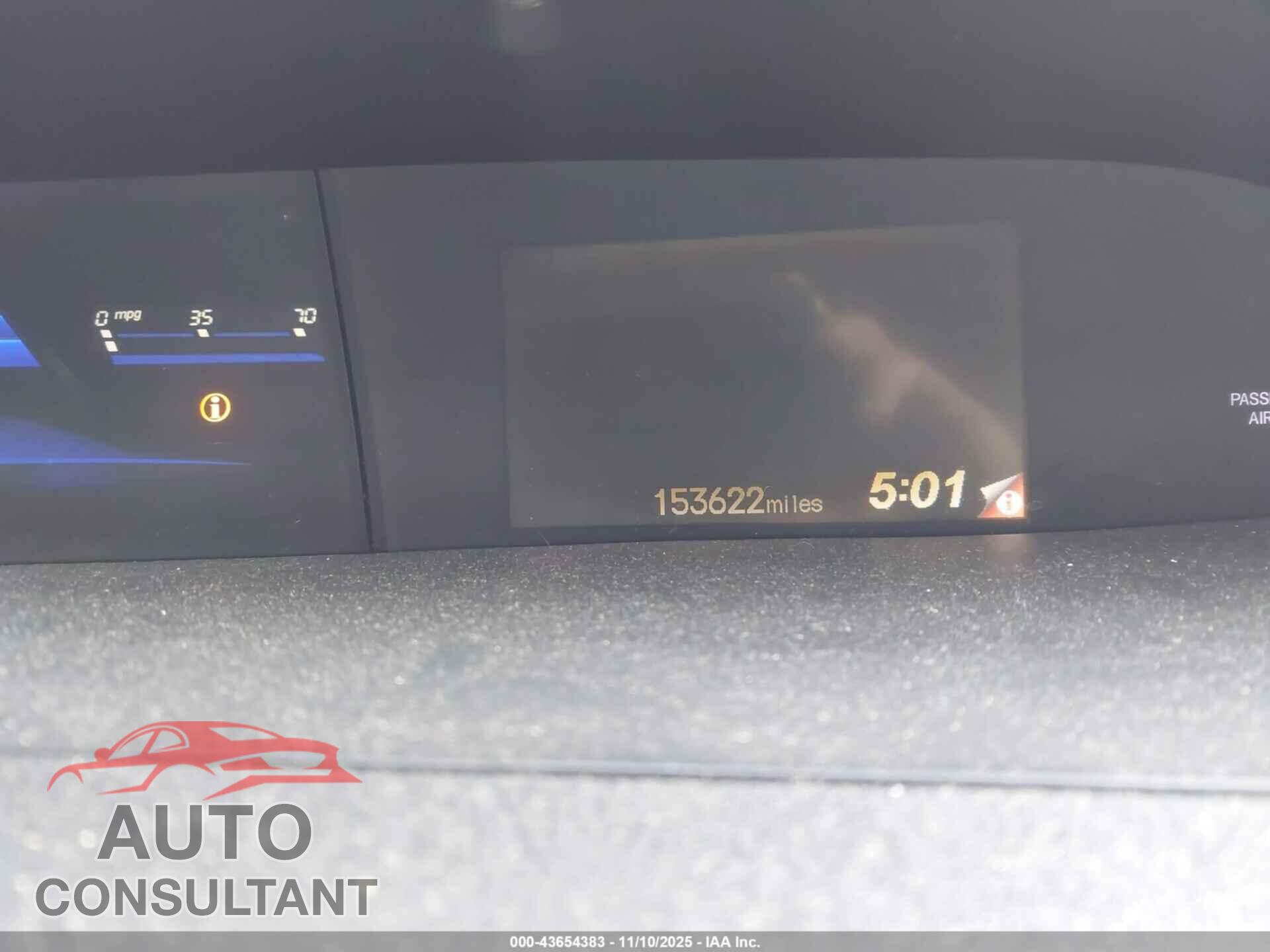 HONDA CIVIC 2012 - 19XFB2F59CE026790