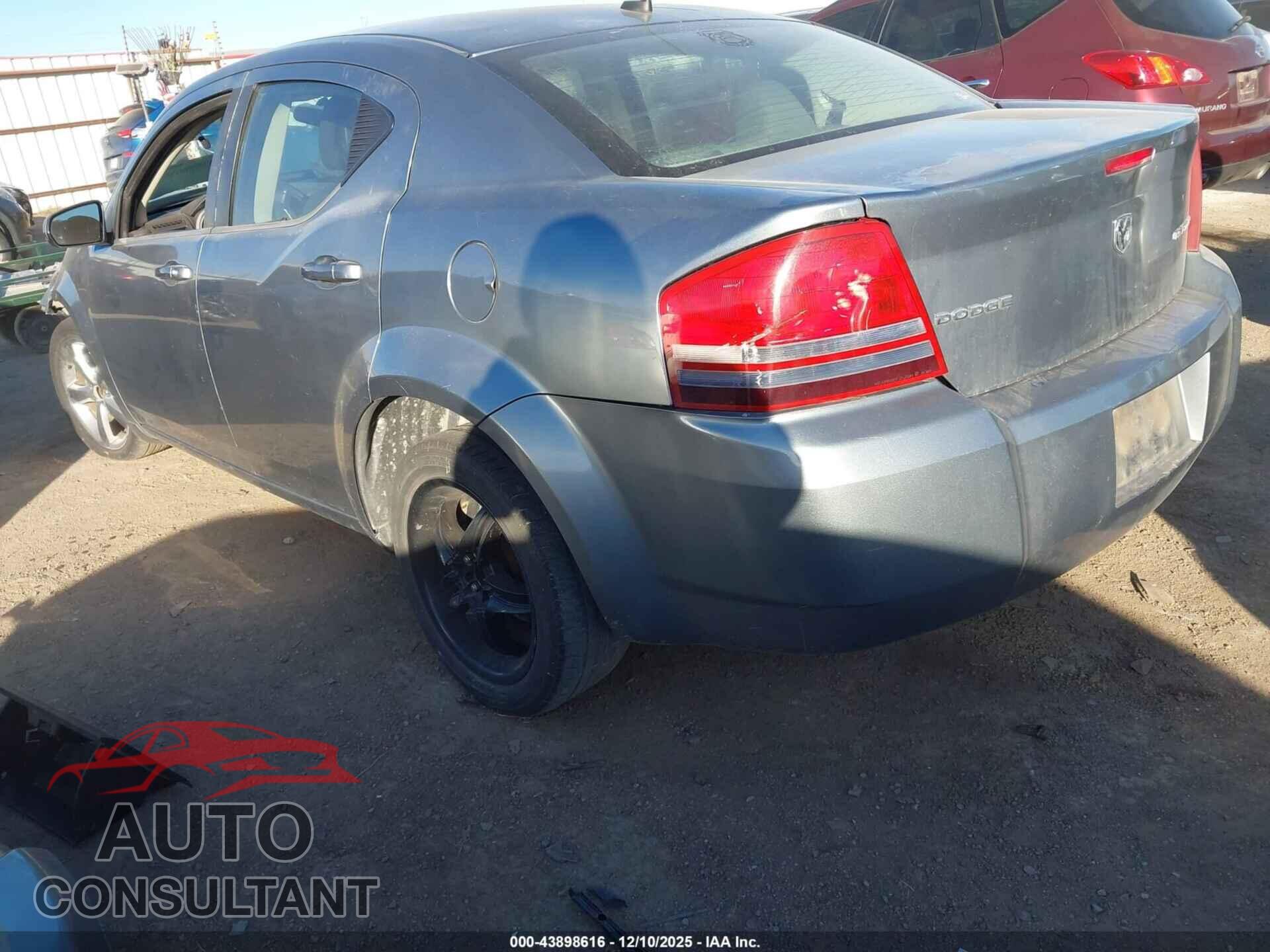 DODGE AVENGER 2010 - 1B3CC1FB2AN231913