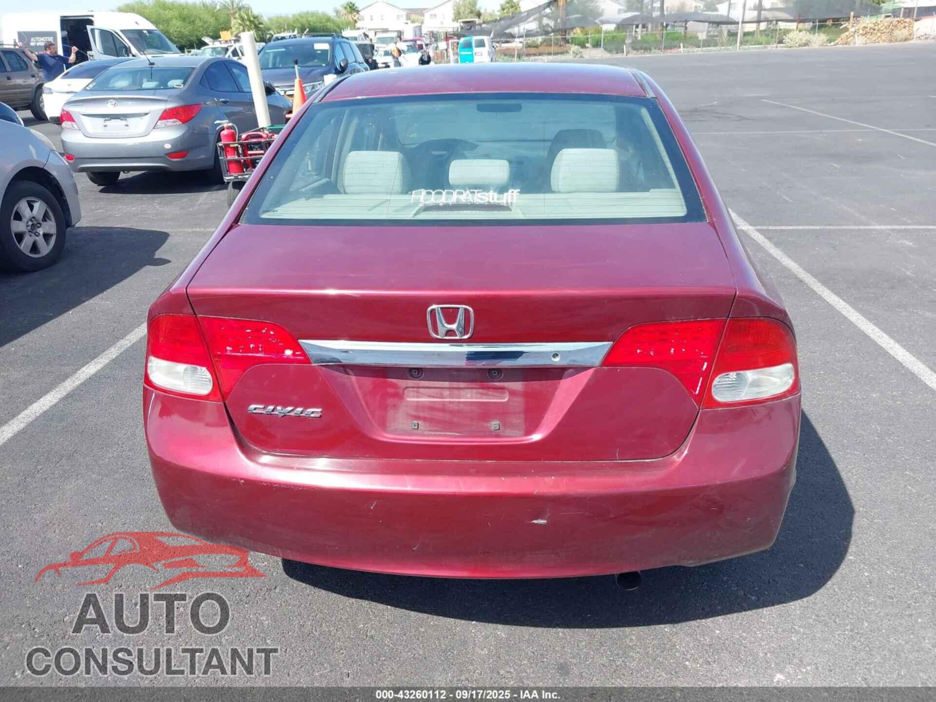 HONDA CIVIC 2010 - 19XFA1F53AE020624