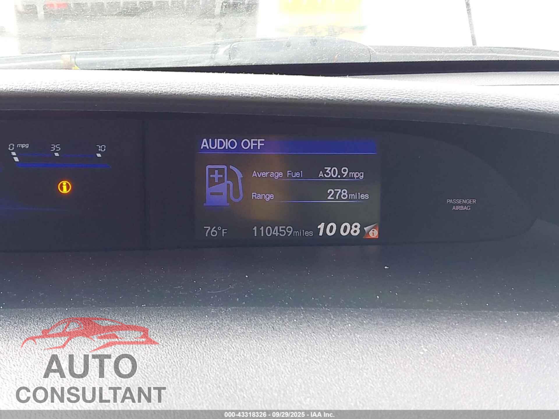 HONDA CIVIC 2014 - 19XFB2F9XEE042096