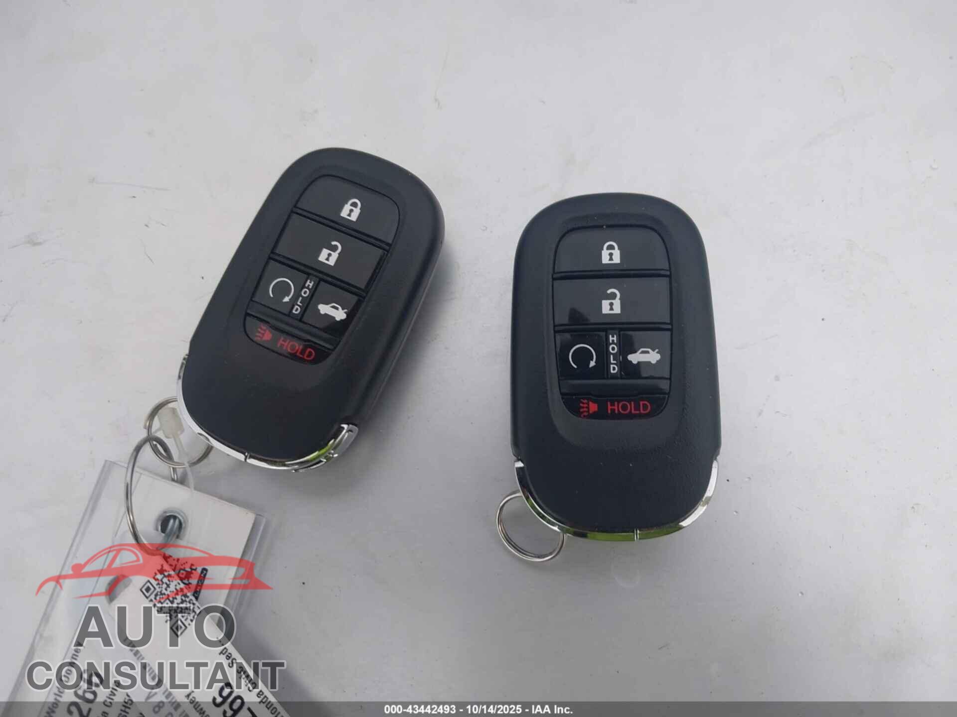 HONDA CIVIC 2025 - 2HGFE2F53SH596263
