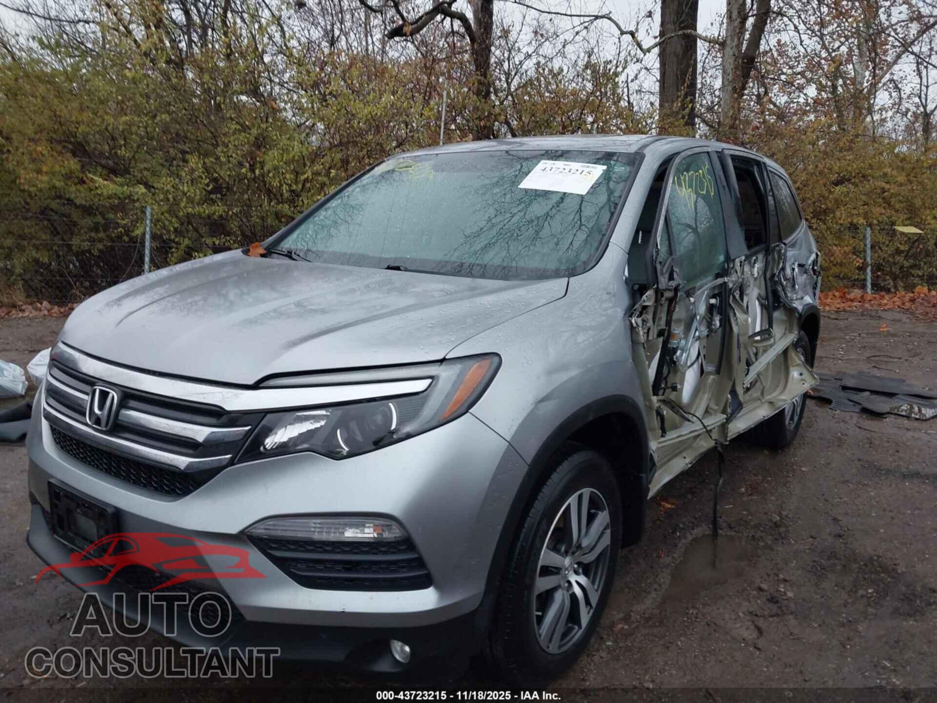 HONDA PILOT 2018 - 5FNYF6H56JB048500