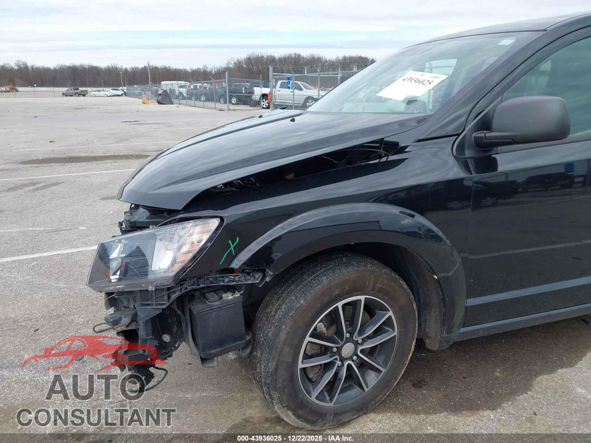 DODGE JOURNEY 2017 - 3C4PDCAB2HT707216