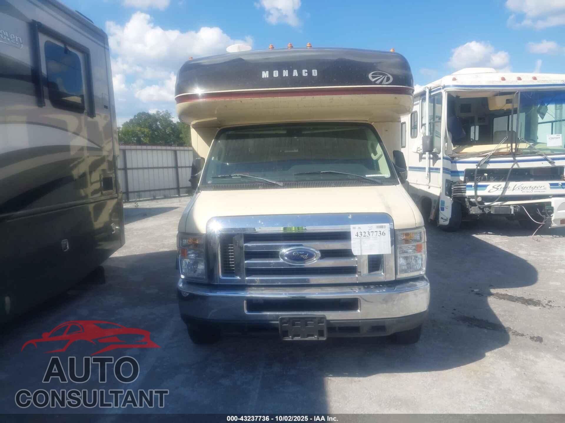 FORD E-450 CUTAWAY 2010 - 1FDXE4FS3ADA25464