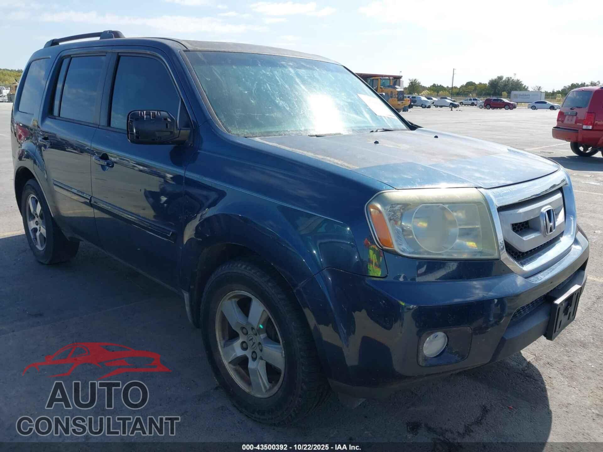 HONDA PILOT 2009 - 5FNYF48589B039006