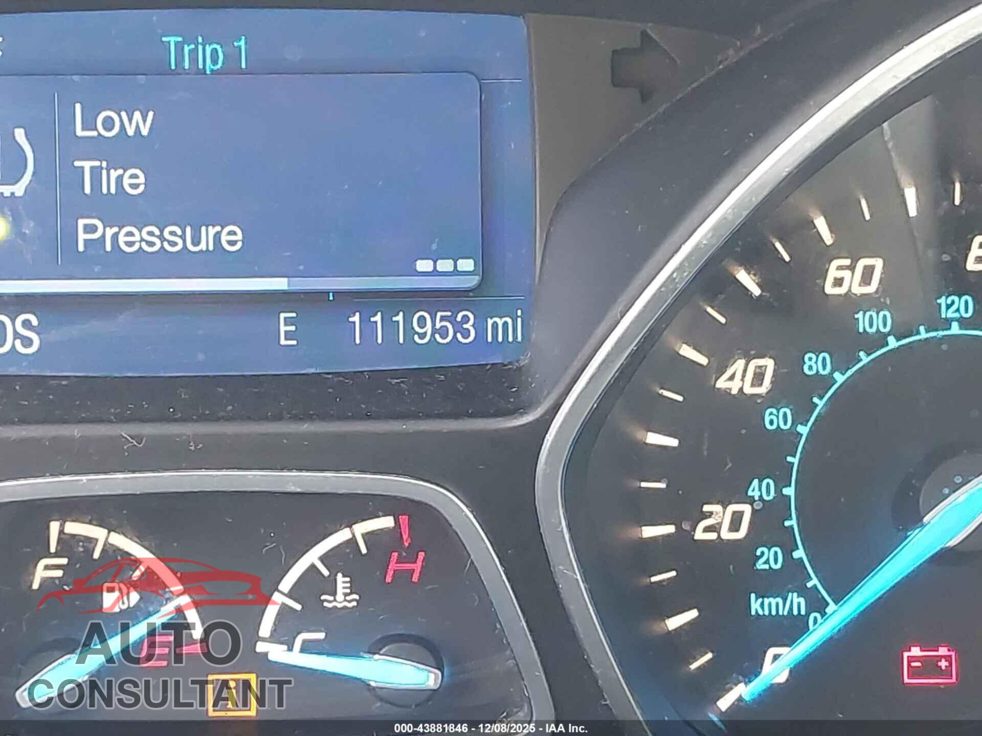FORD ESCAPE 2014 - 1FMCU0GX8EUD15144