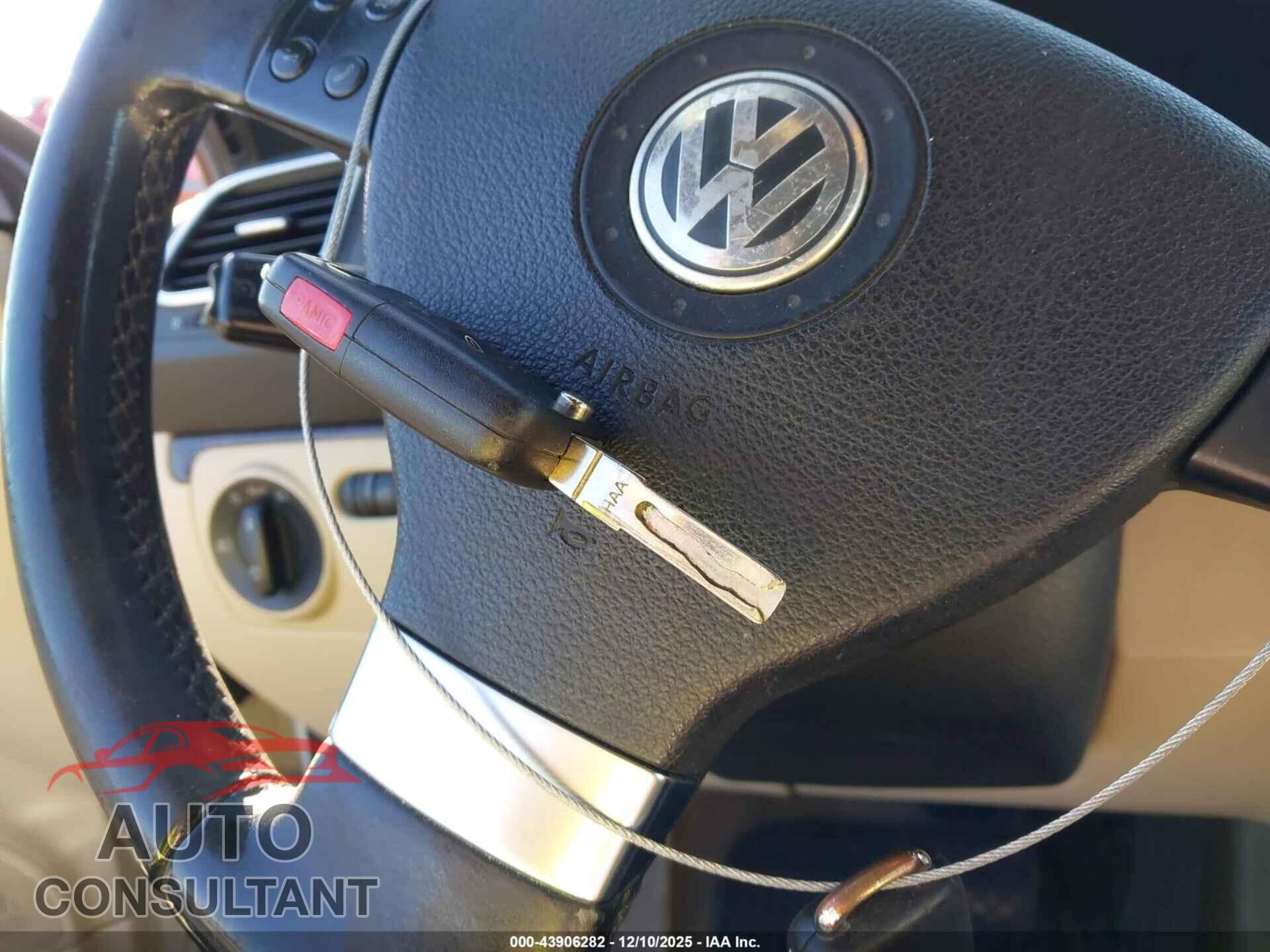 VOLKSWAGEN EOS 2009 - WVWFA71F19V010801