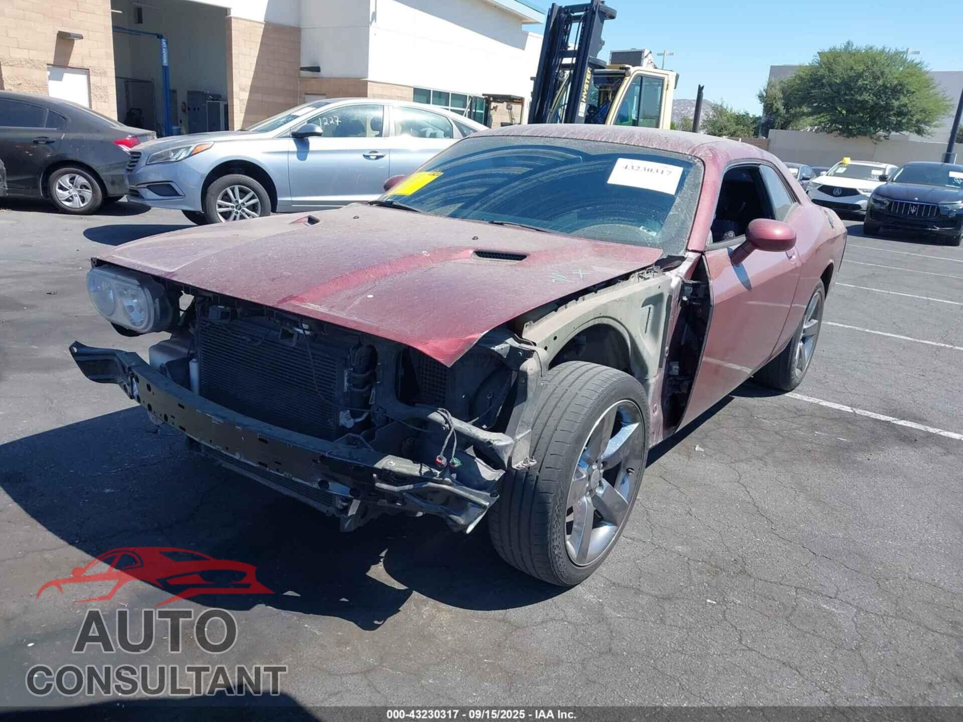 DODGE CHALLENGER 2014 - 2C3CDYAG0EH208379