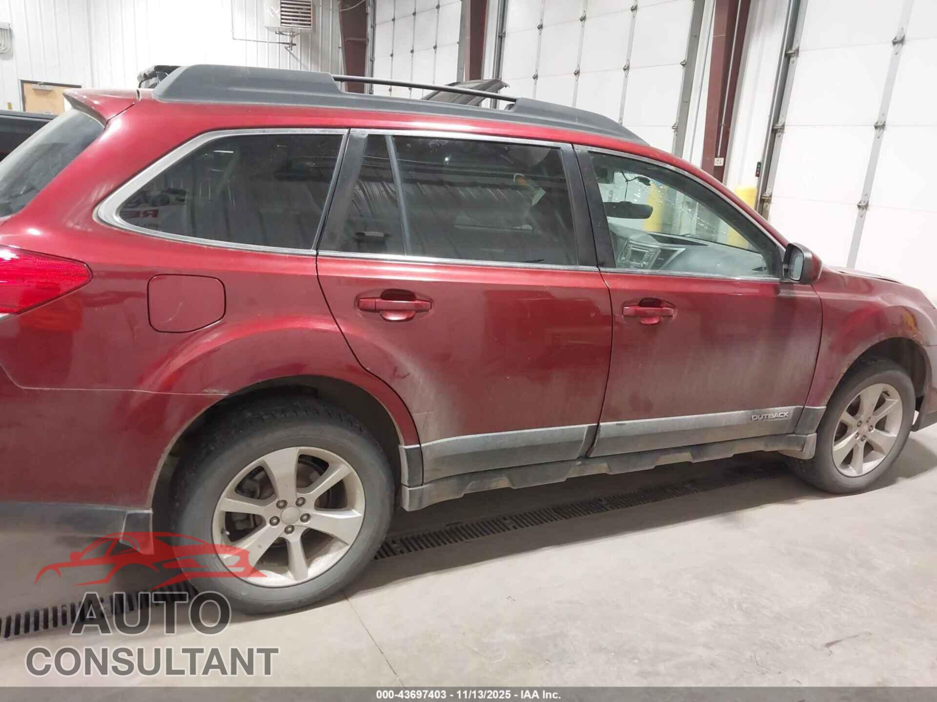 SUBARU OUTBACK 2014 - 4S4BRCCC4E1267581