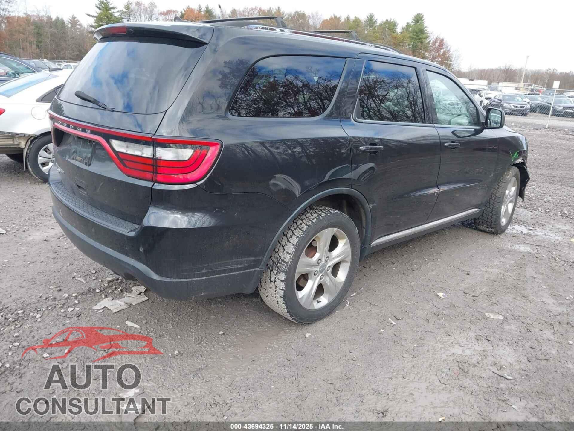 DODGE DURANGO 2013 - 1C4RDJAG2DC696359