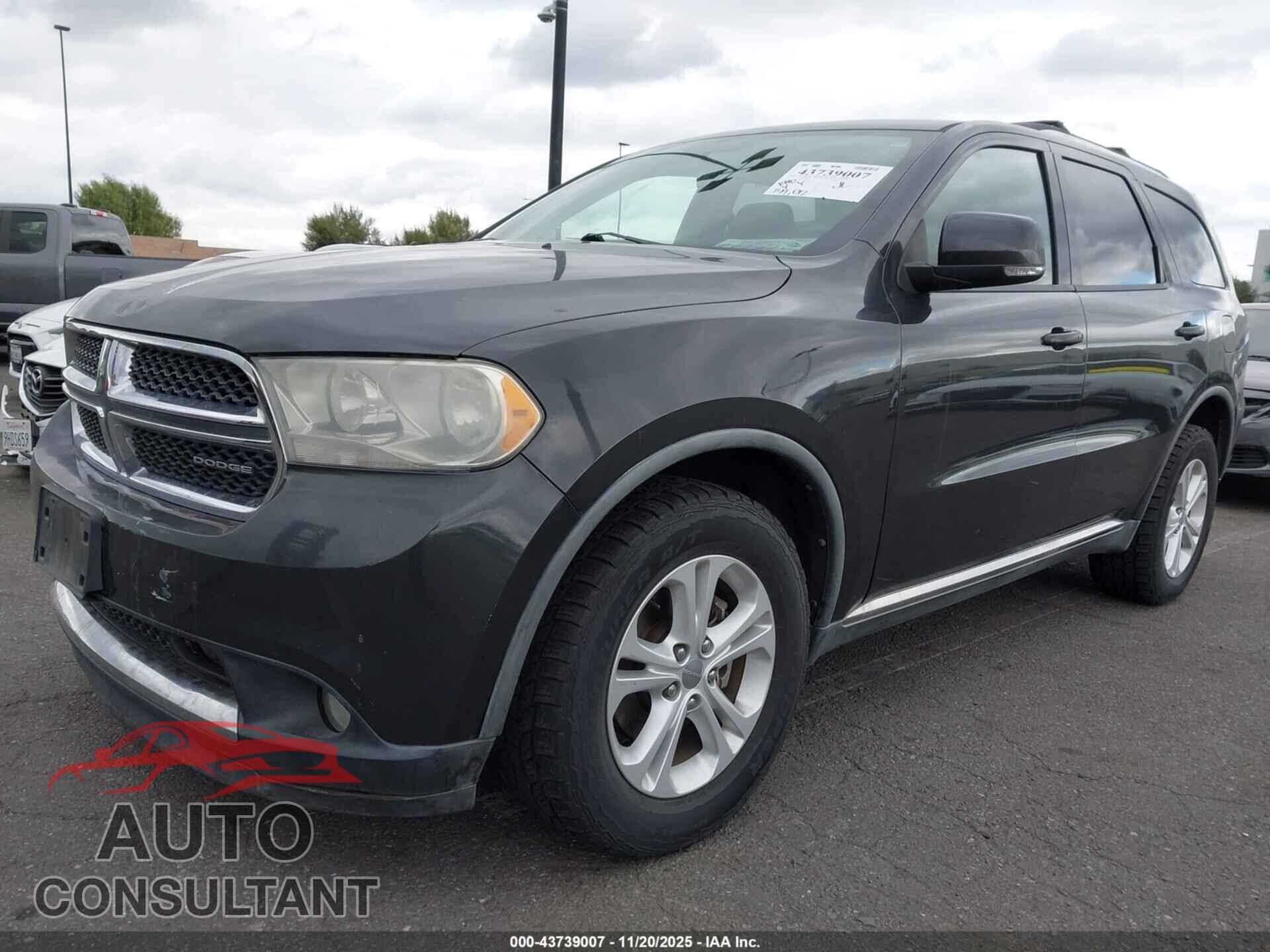 DODGE DURANGO 2011 - 1D4RD4GGXBC732064