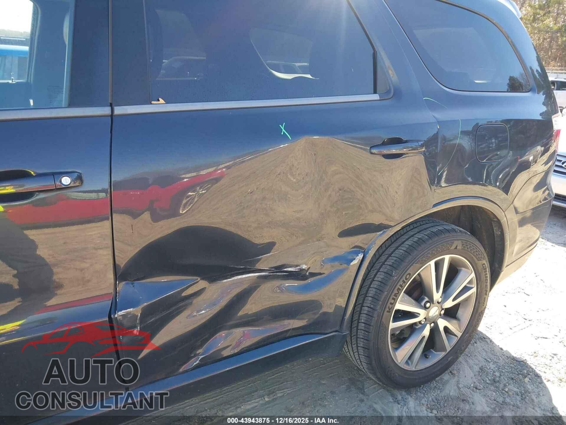 DODGE DURANGO 2013 - 1C4RDHAG1DC673230