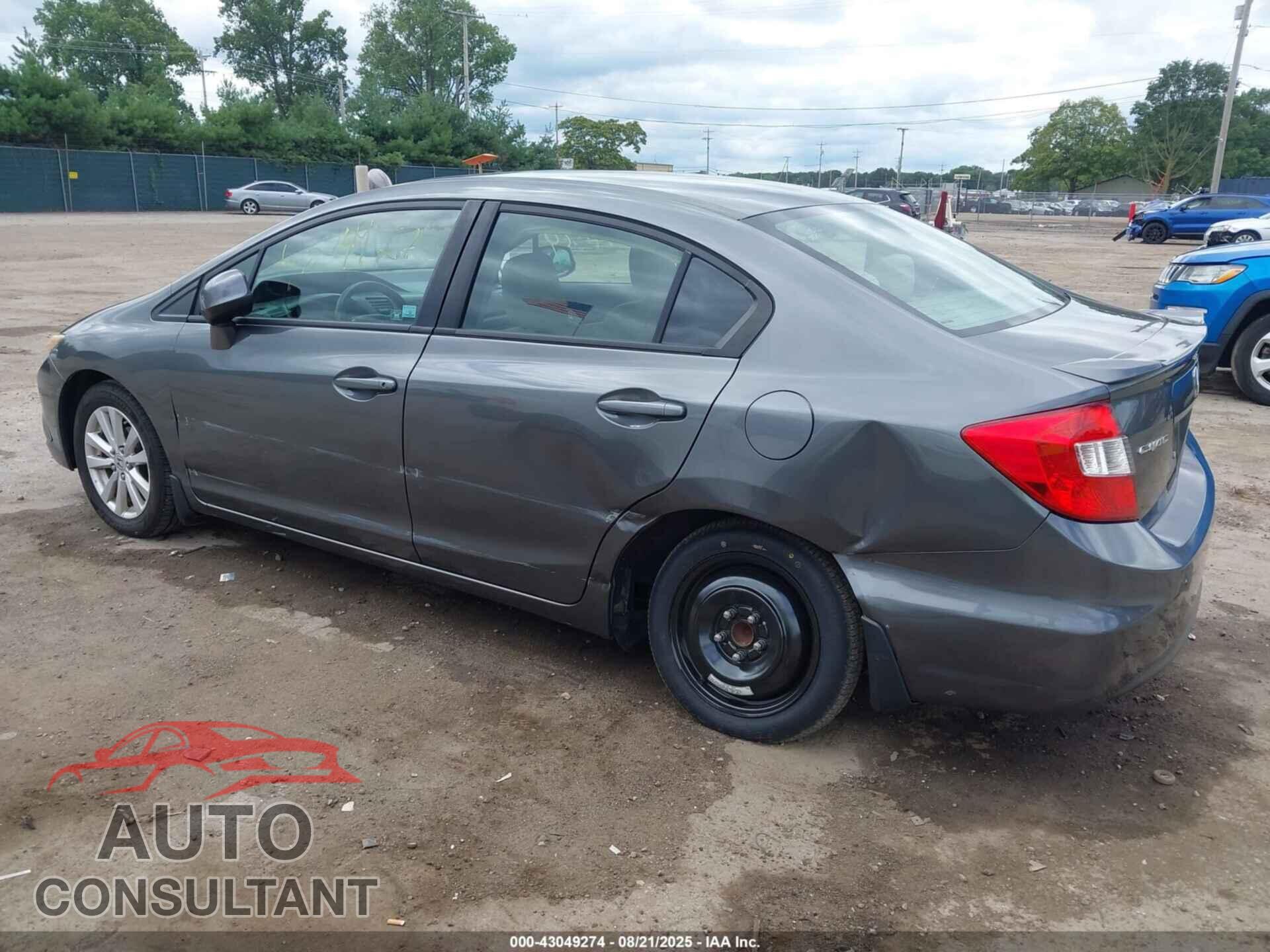 HONDA CIVIC 2012 - 19XFB2F83CE024804