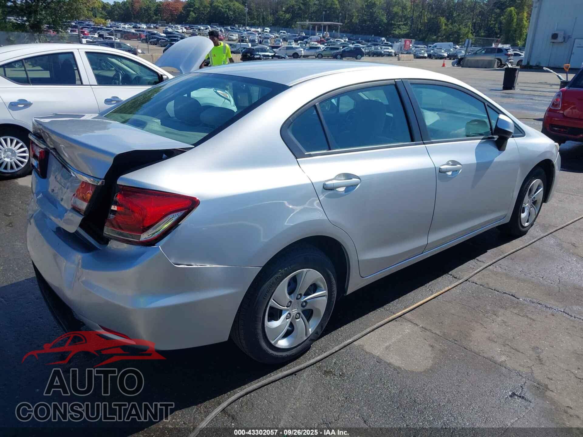 HONDA CIVIC 2013 - 19XFB2F57DE254675