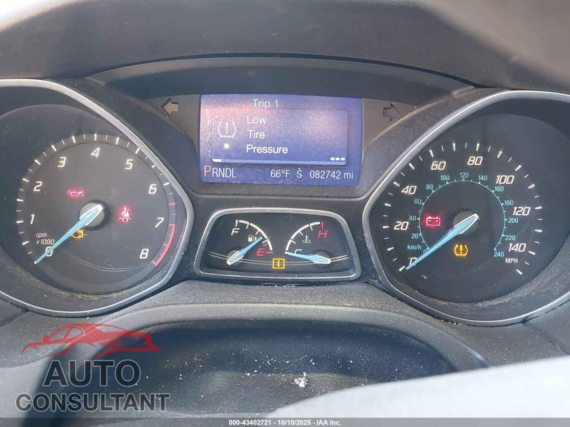 FORD FOCUS 2013 - 1FADP3F20DL149784