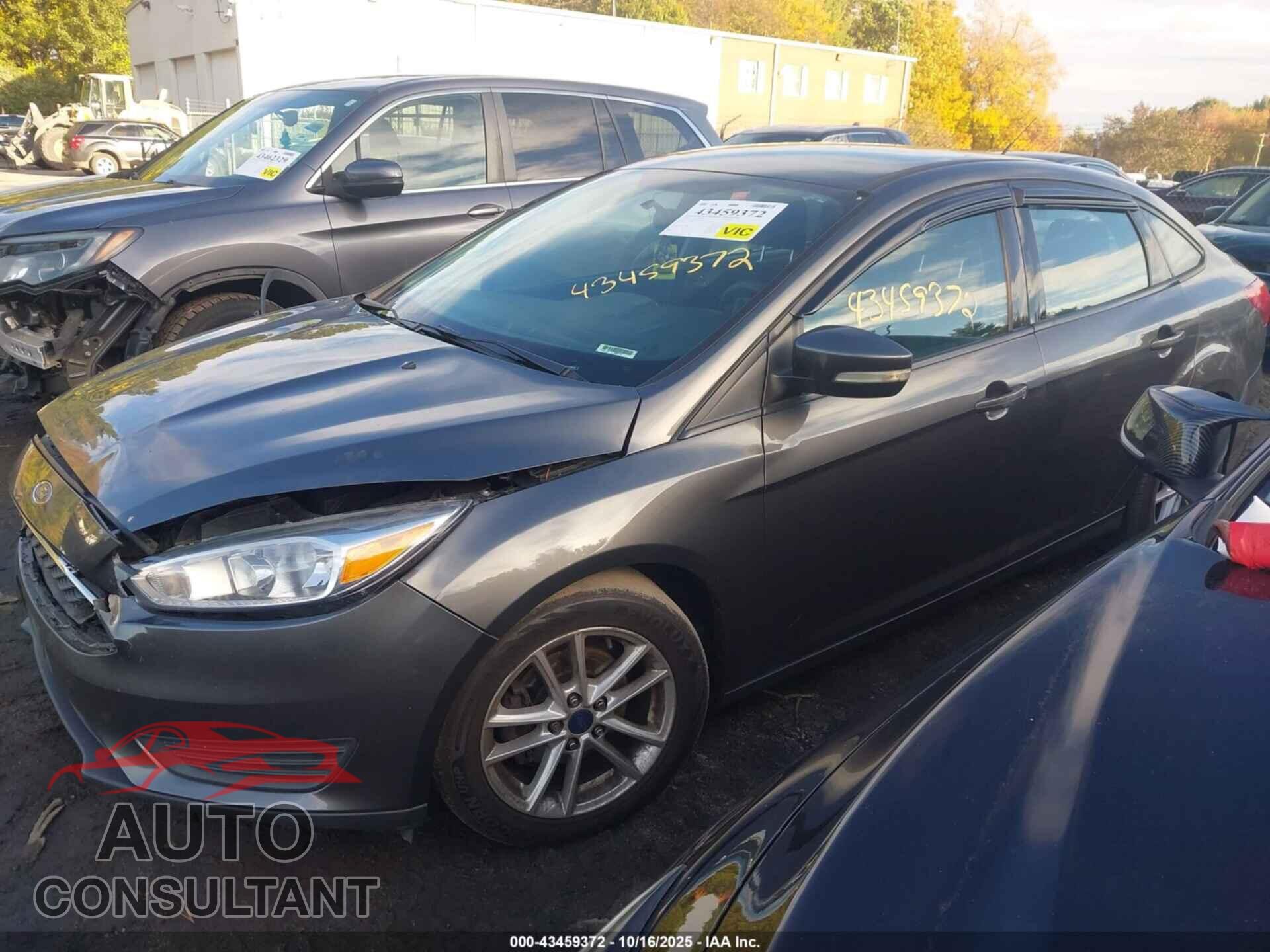 FORD FOCUS 2016 - 1FADP3F29GL239939