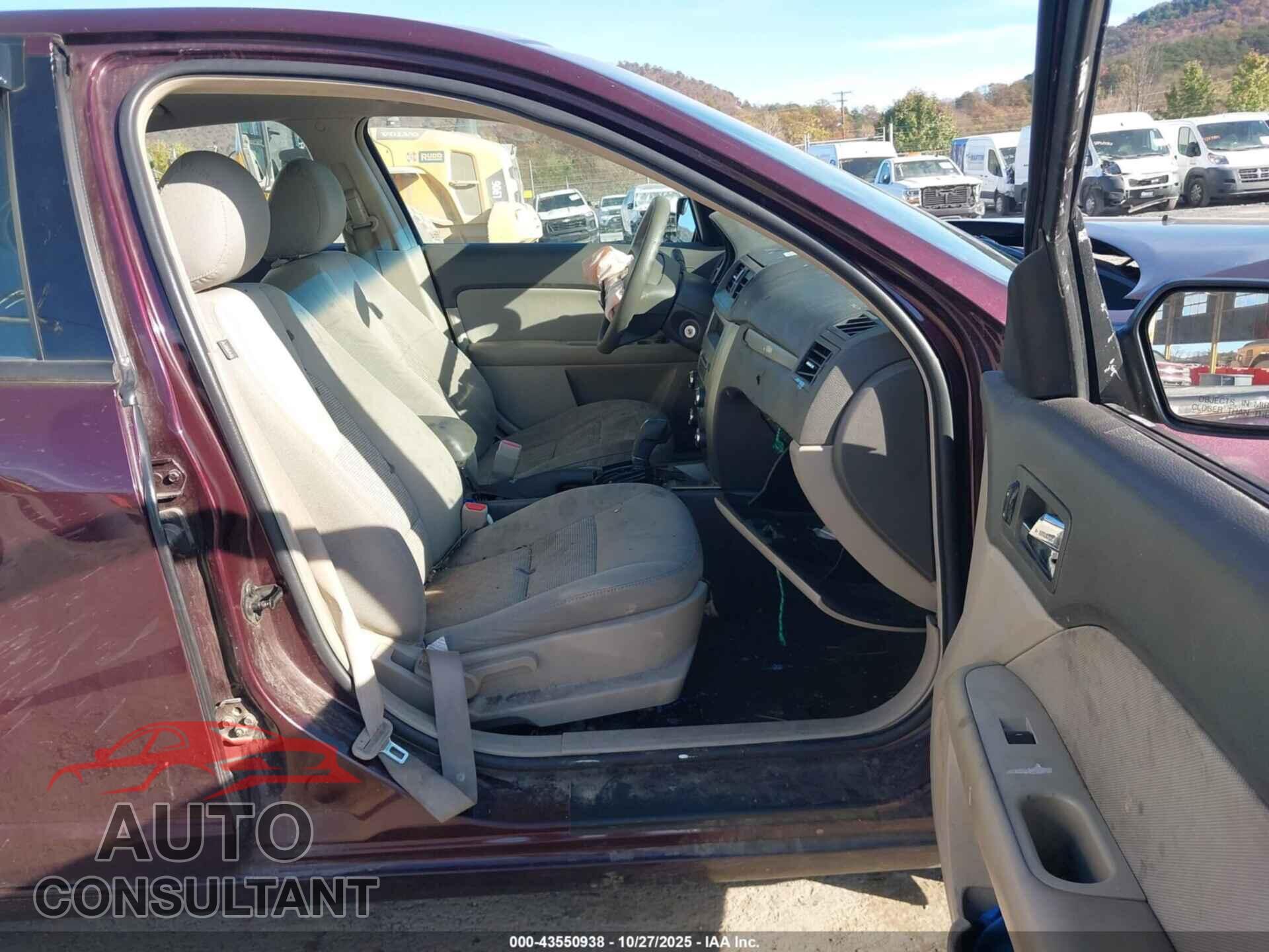 FORD FUSION 2011 - 3FAHP0GA3BR120557