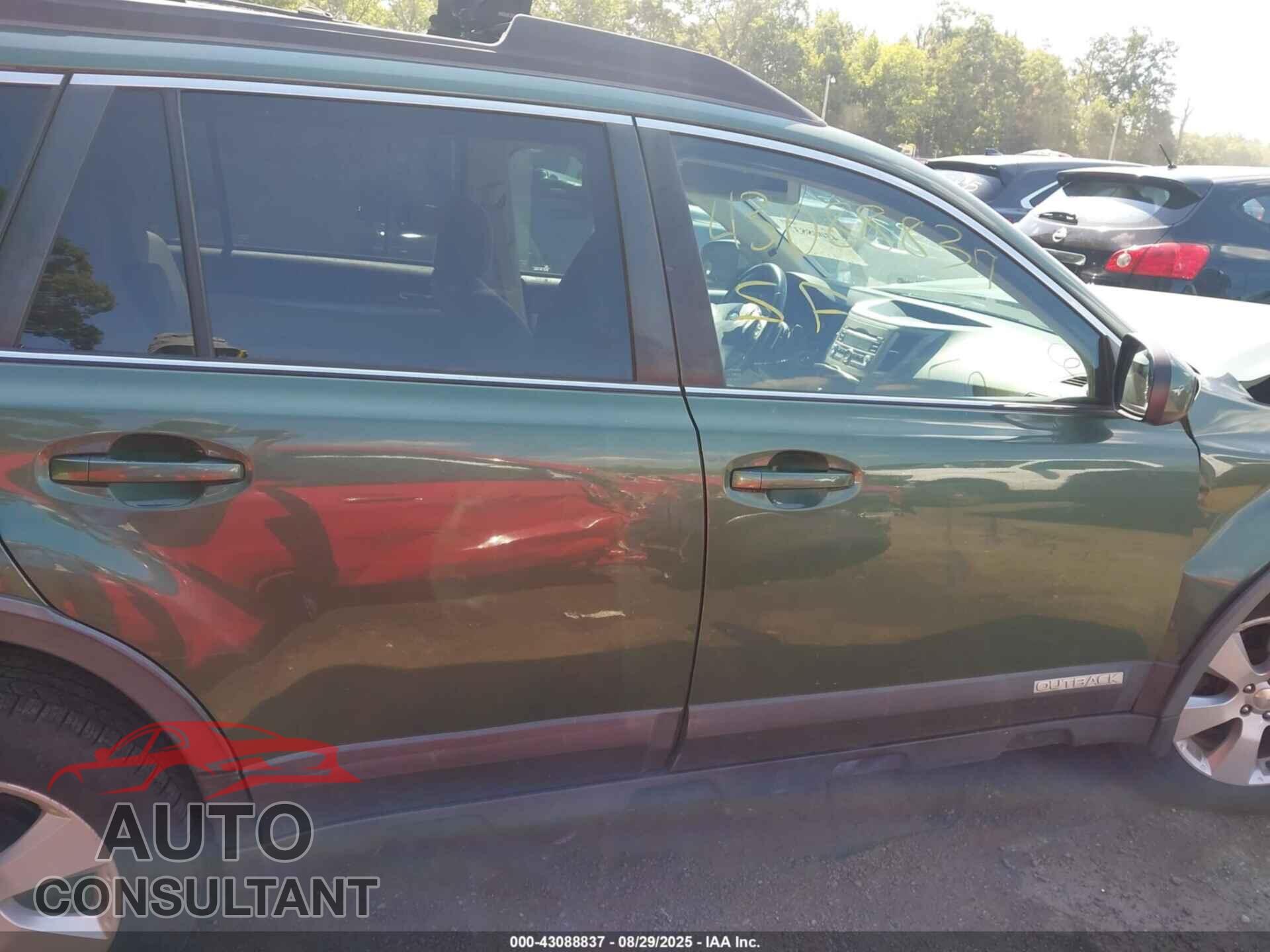 SUBARU OUTBACK 2010 - 4S4BRBCC4A3343549