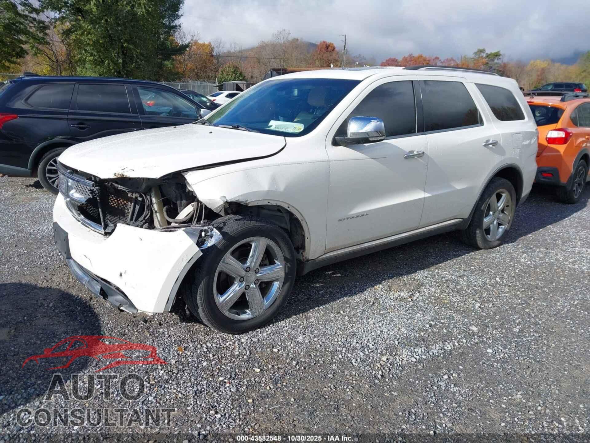 DODGE DURANGO 2012 - 1C4SDHETXCC105937