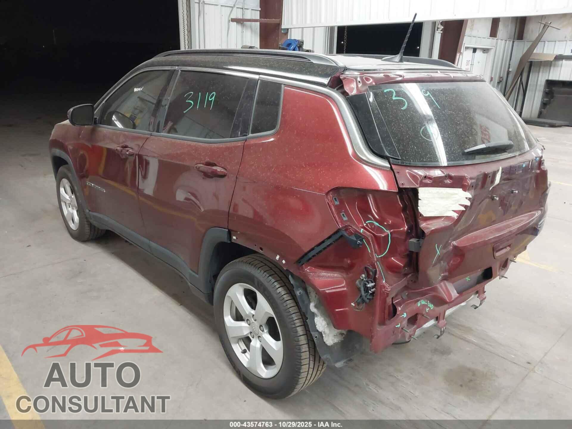 JEEP COMPASS 2020 - 3C4NJCBB2LT230181