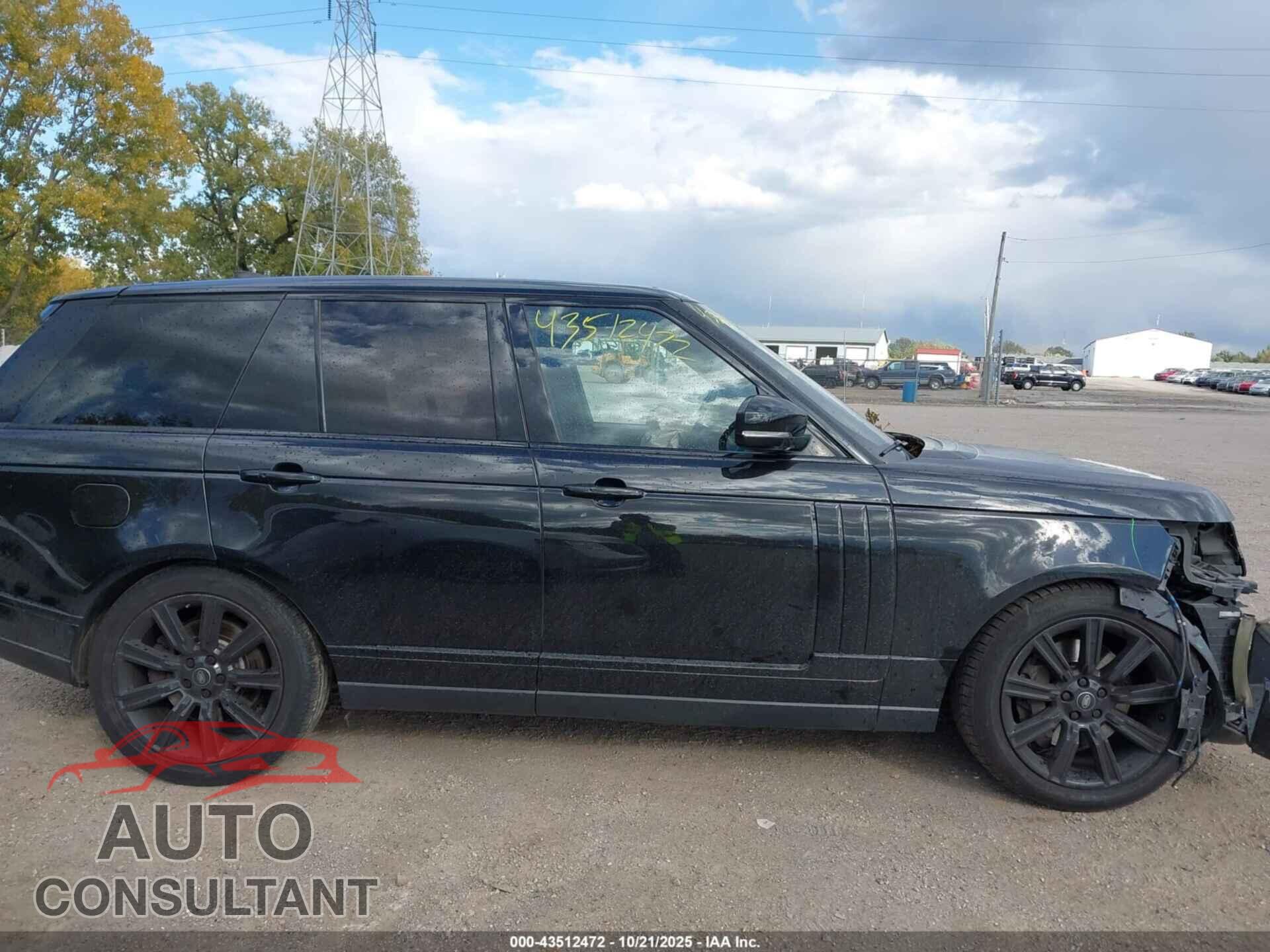 LAND ROVER RANGE ROVER 2017 - SALGS2FE2HA350607