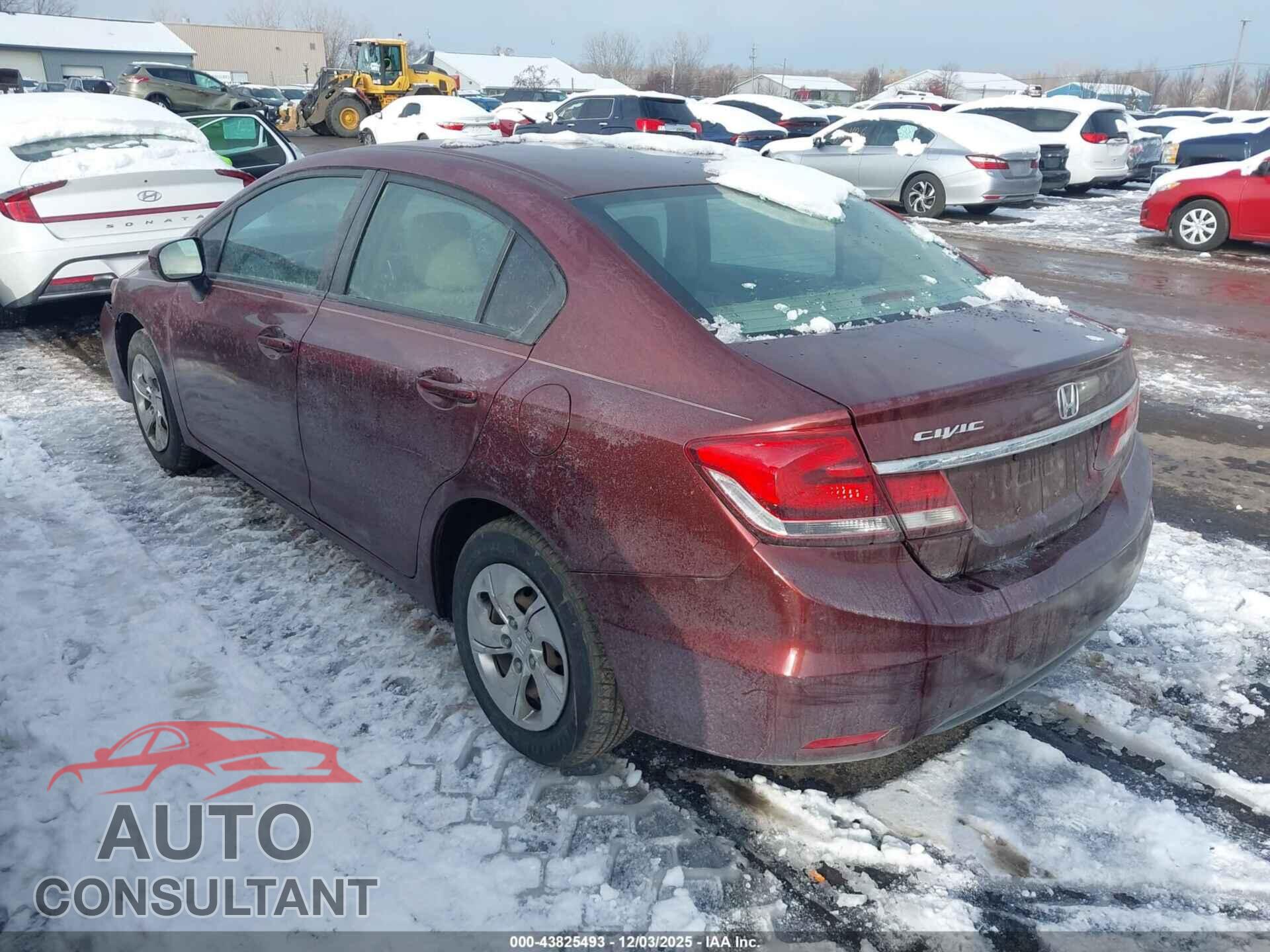 HONDA CIVIC 2014 - 2HGFB2F54EH510861
