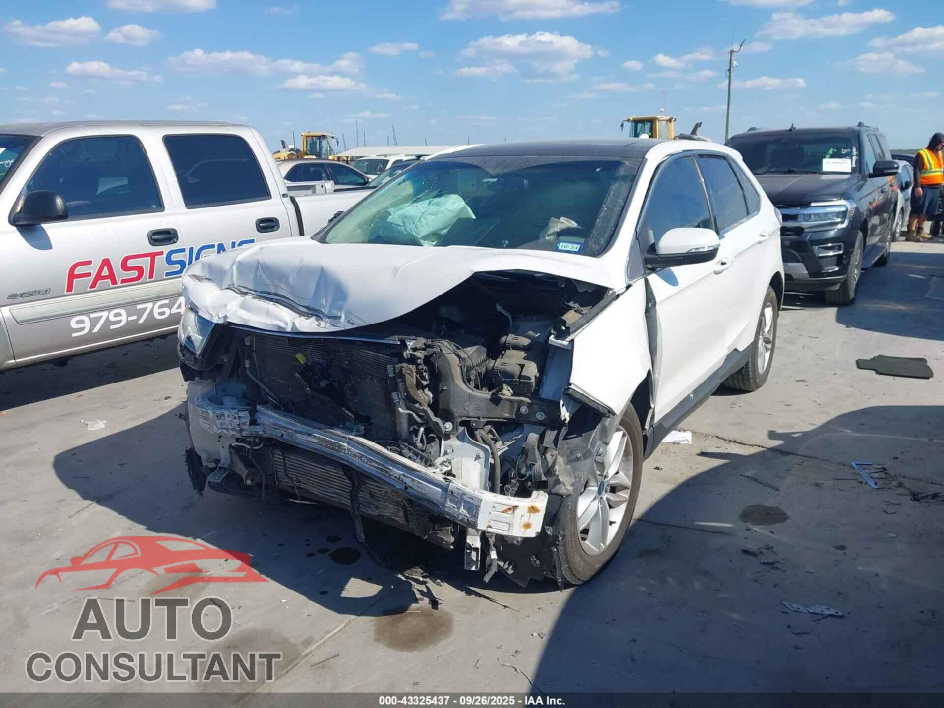FORD EDGE 2015 - 2FMTK3J96FBB05392