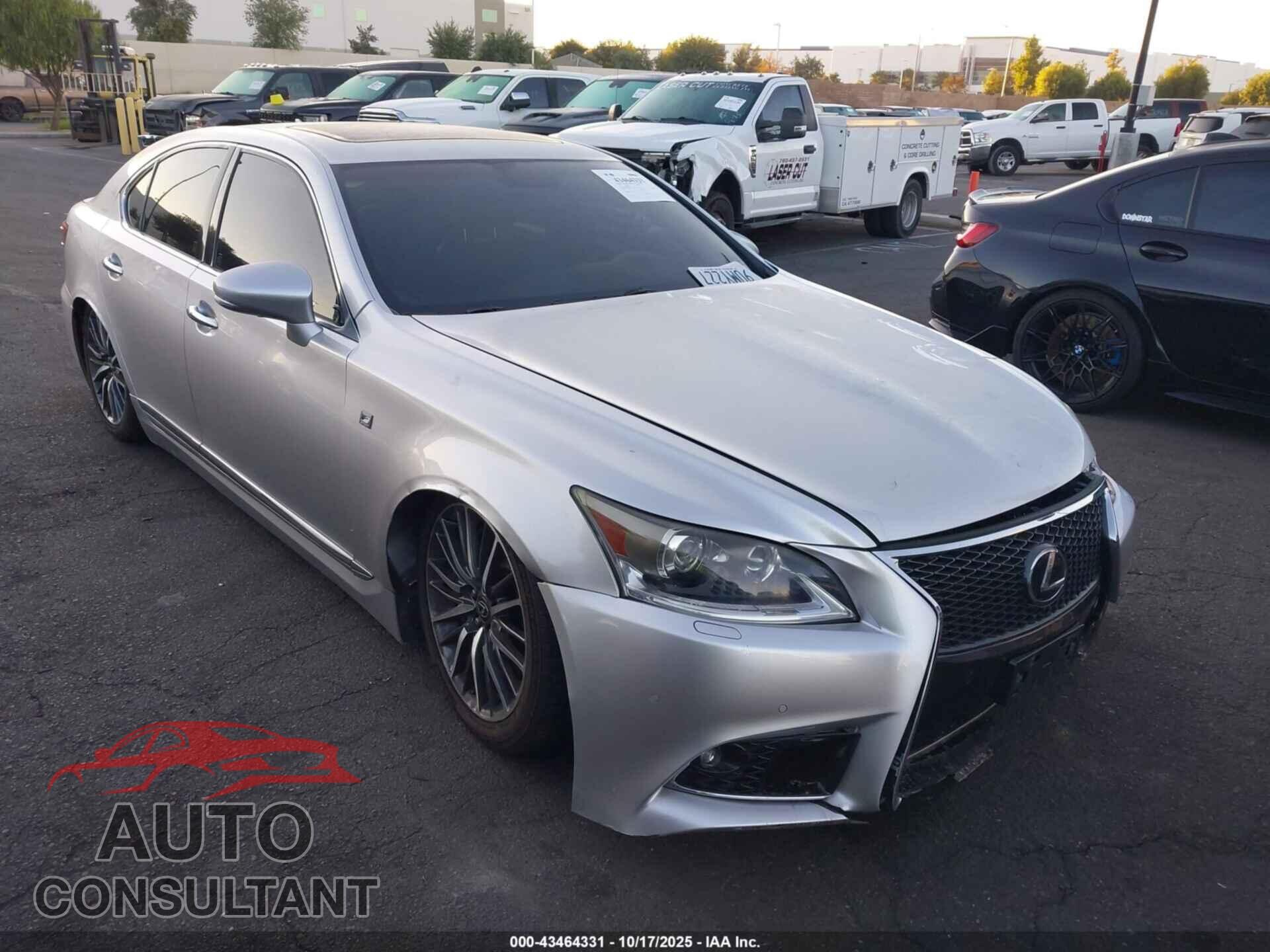 LEXUS LS 460 2013 - JTHBL5EF9D5117352
