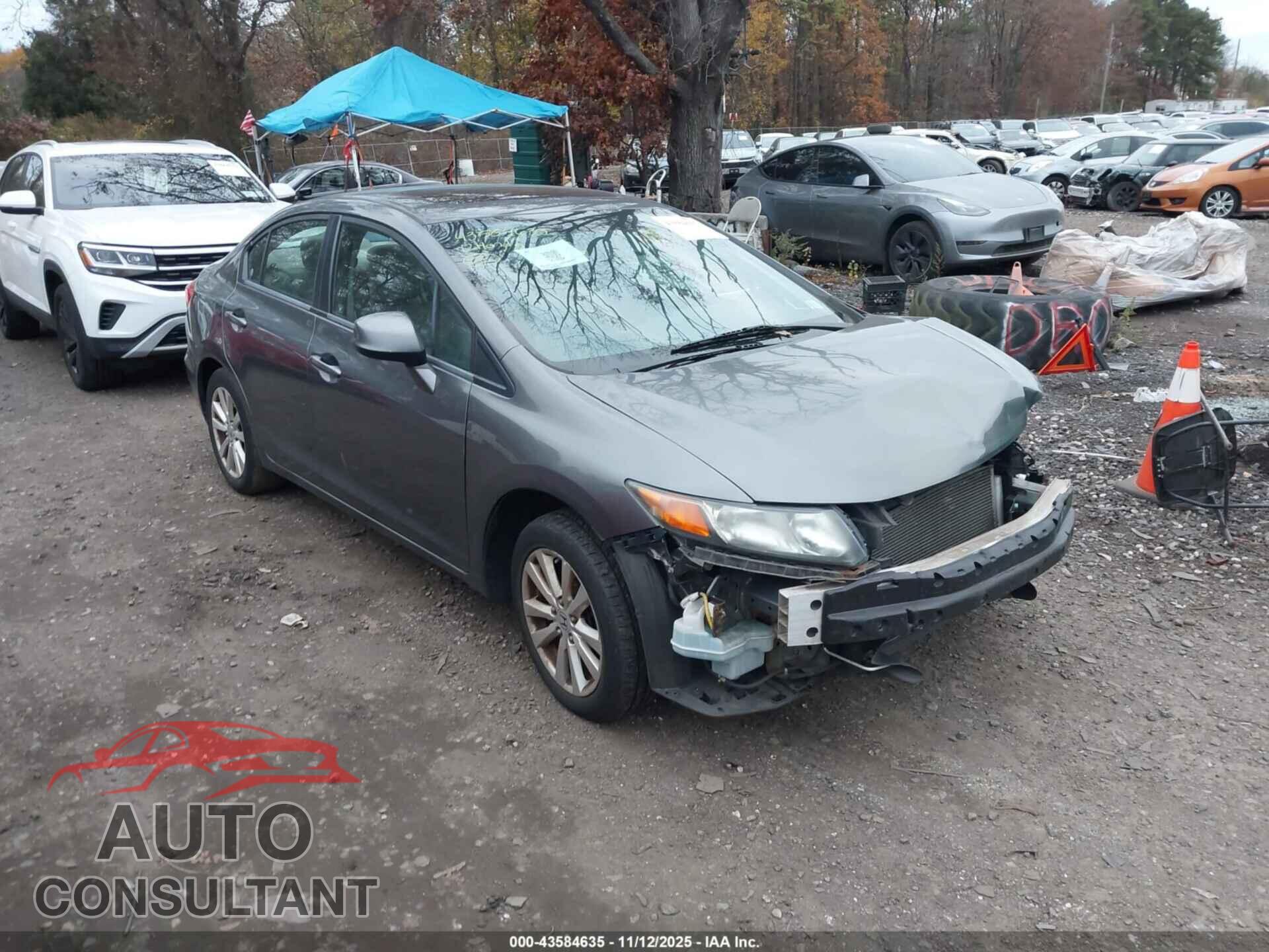 HONDA CIVIC 2012 - 19XFB2F92CE331972