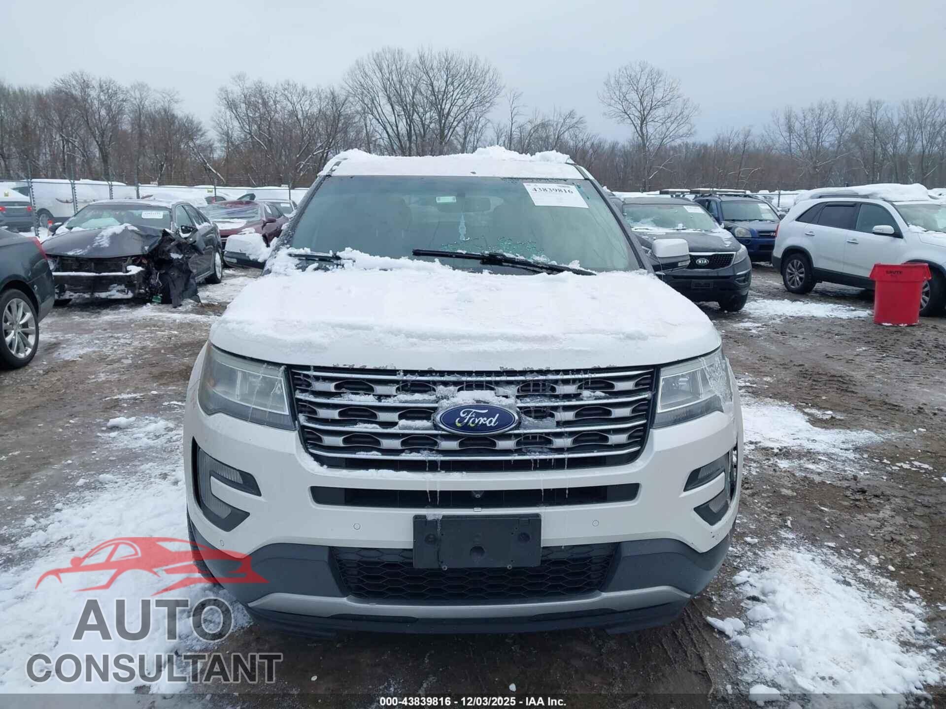 FORD EXPLORER 2016 - 1FM5K7F86GGB32005