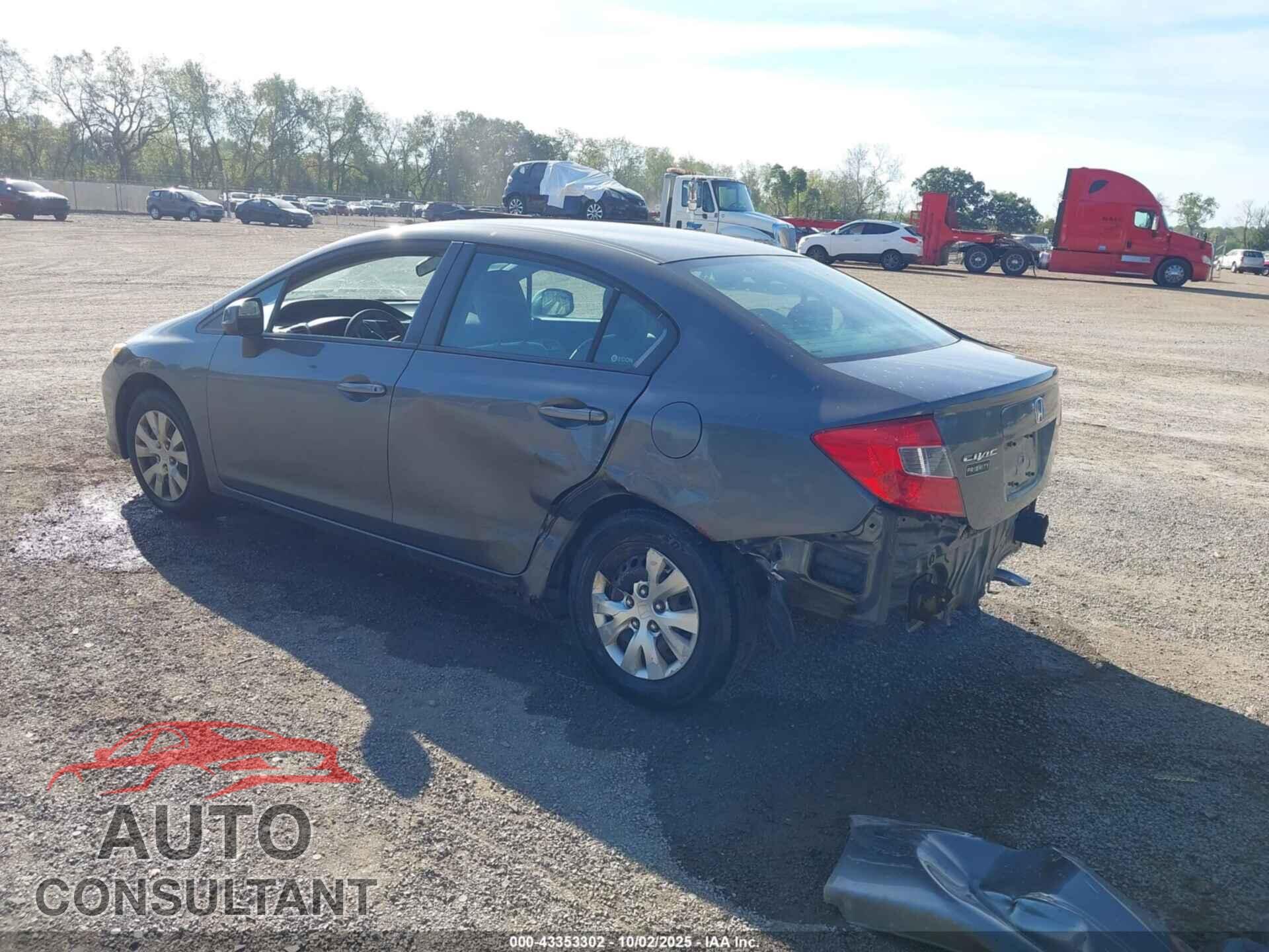 HONDA CIVIC 2012 - 2HGFB2F55CH581659