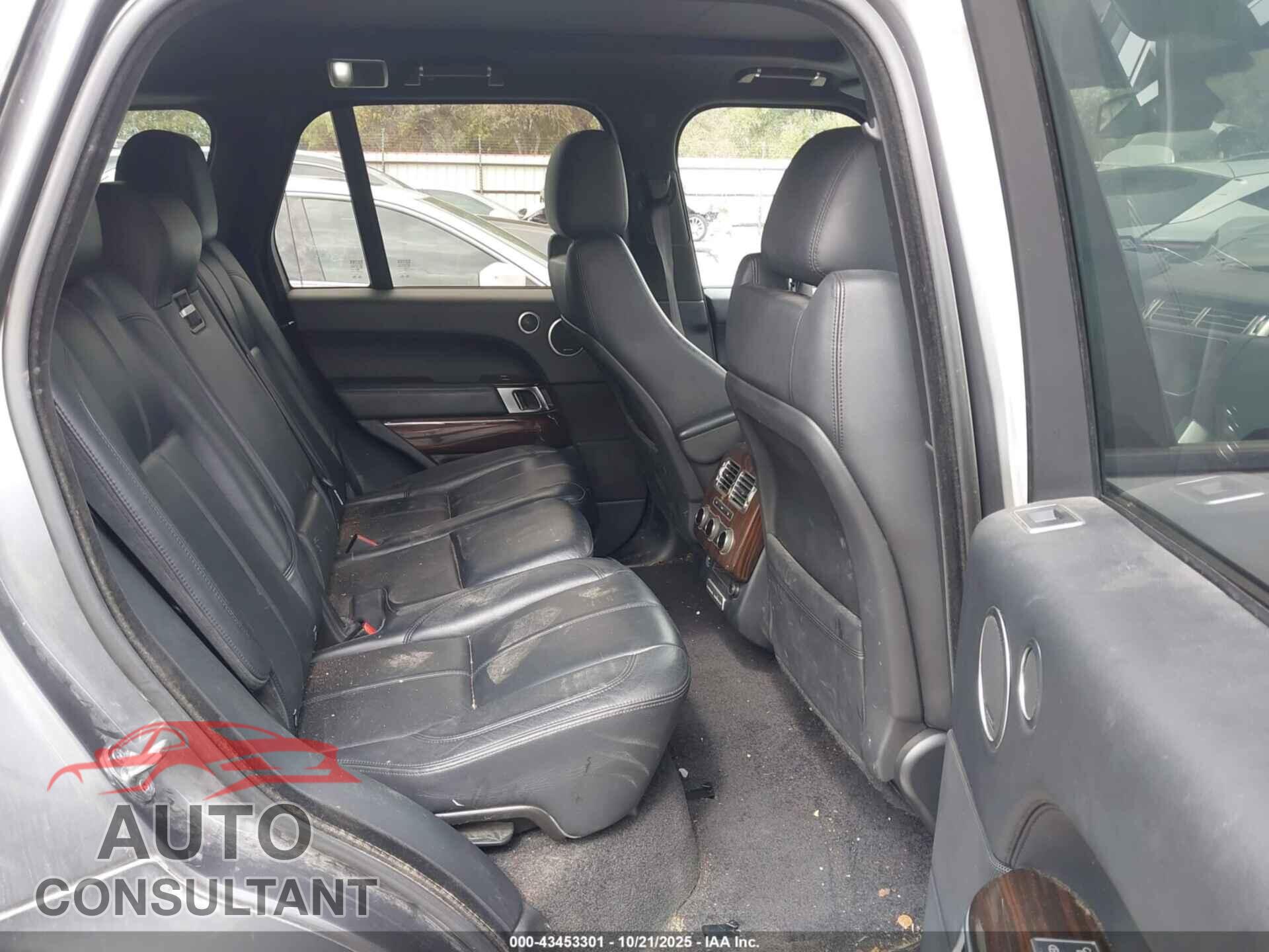 LAND ROVER RANGE ROVER 2016 - SALGR2KF2GA316871