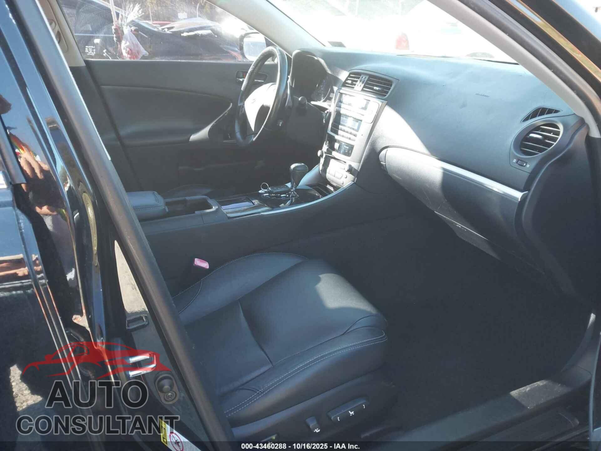 LEXUS IS 250 2012 - JTHBF5C23C5173552