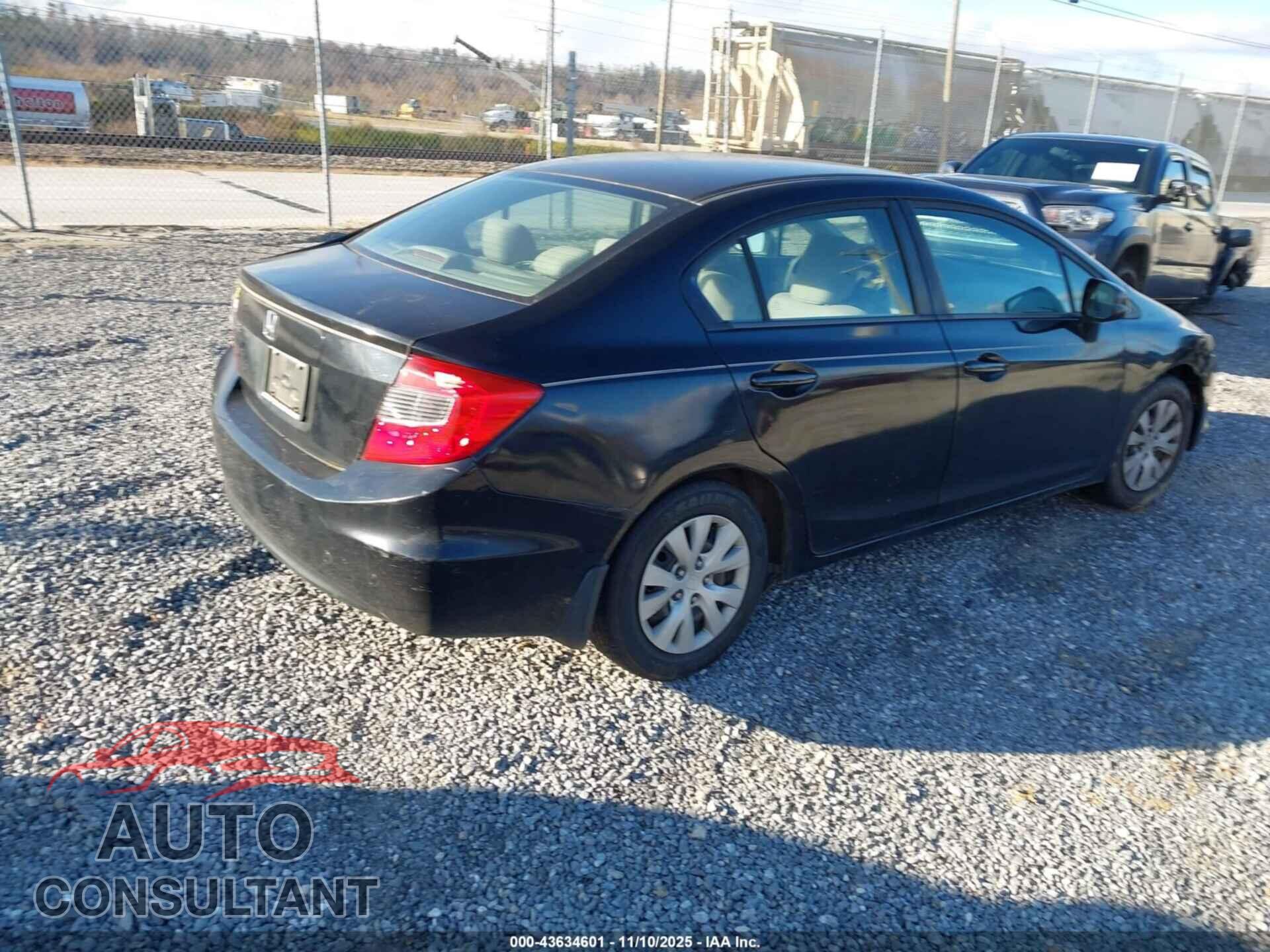 HONDA CIVIC 2012 - 2HGFB2F57CH501357