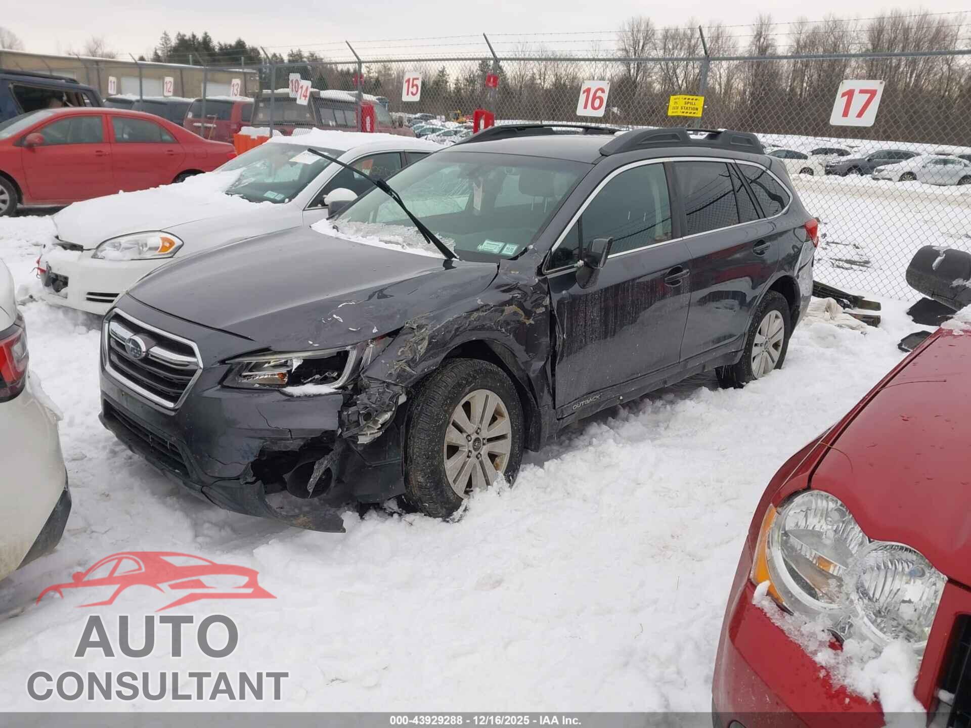SUBARU OUTBACK 2019 - 4S4BSAFC9K3338228