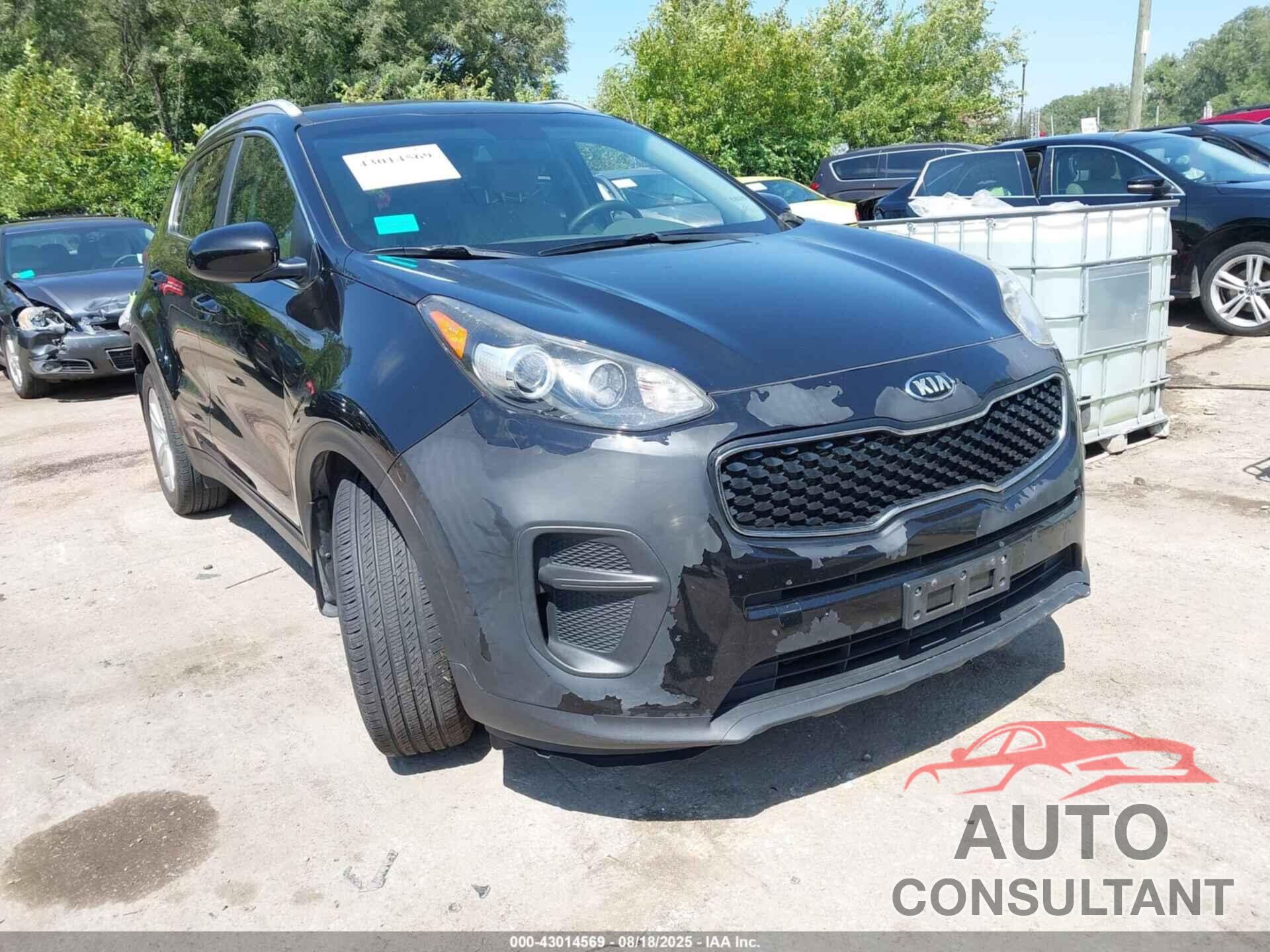 KIA SPORTAGE 2018 - KNDPM3AC9J7418417