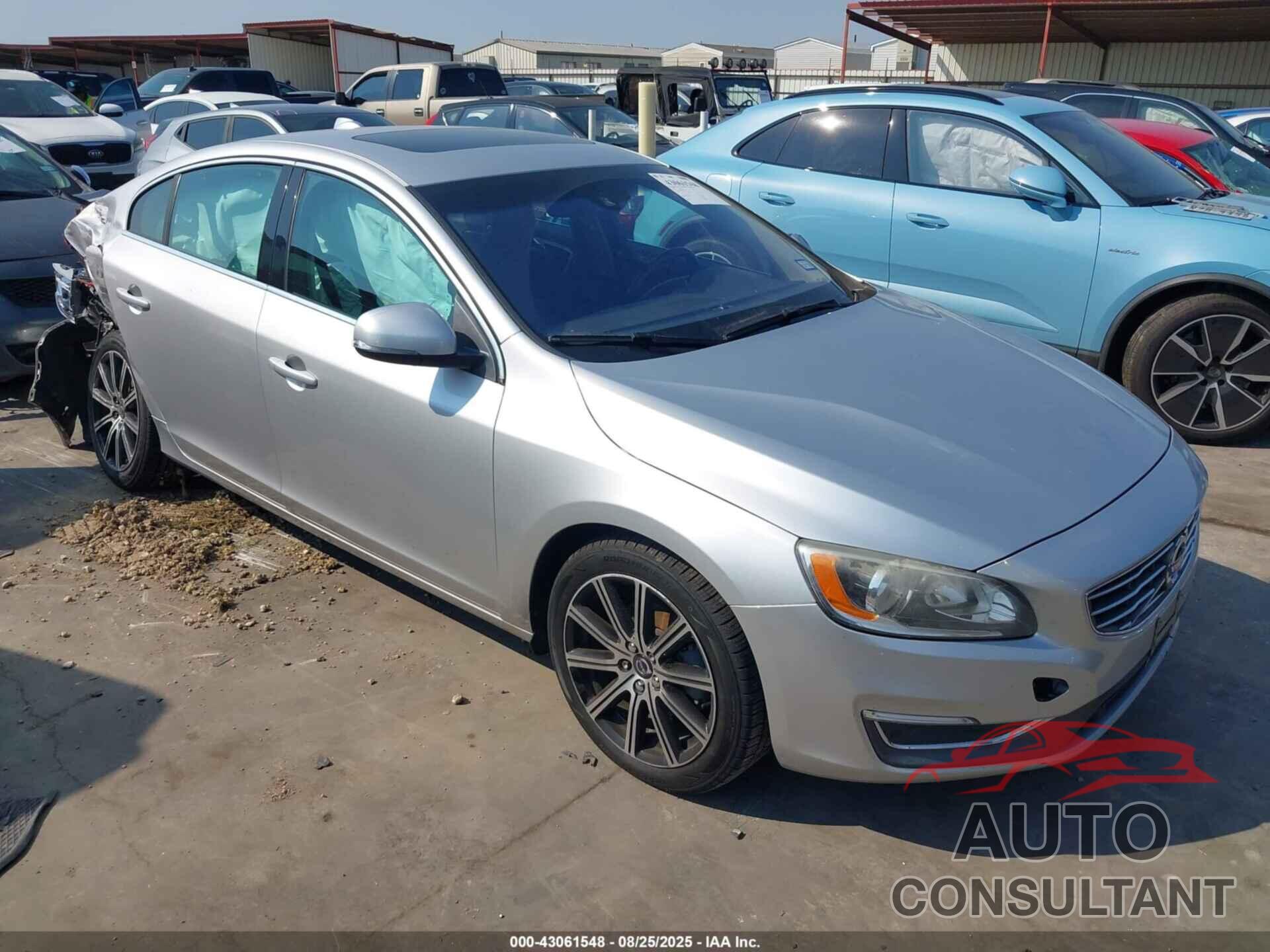 VOLVO S60 INSCRIPTION 2017 - LYV402HK3HB195318