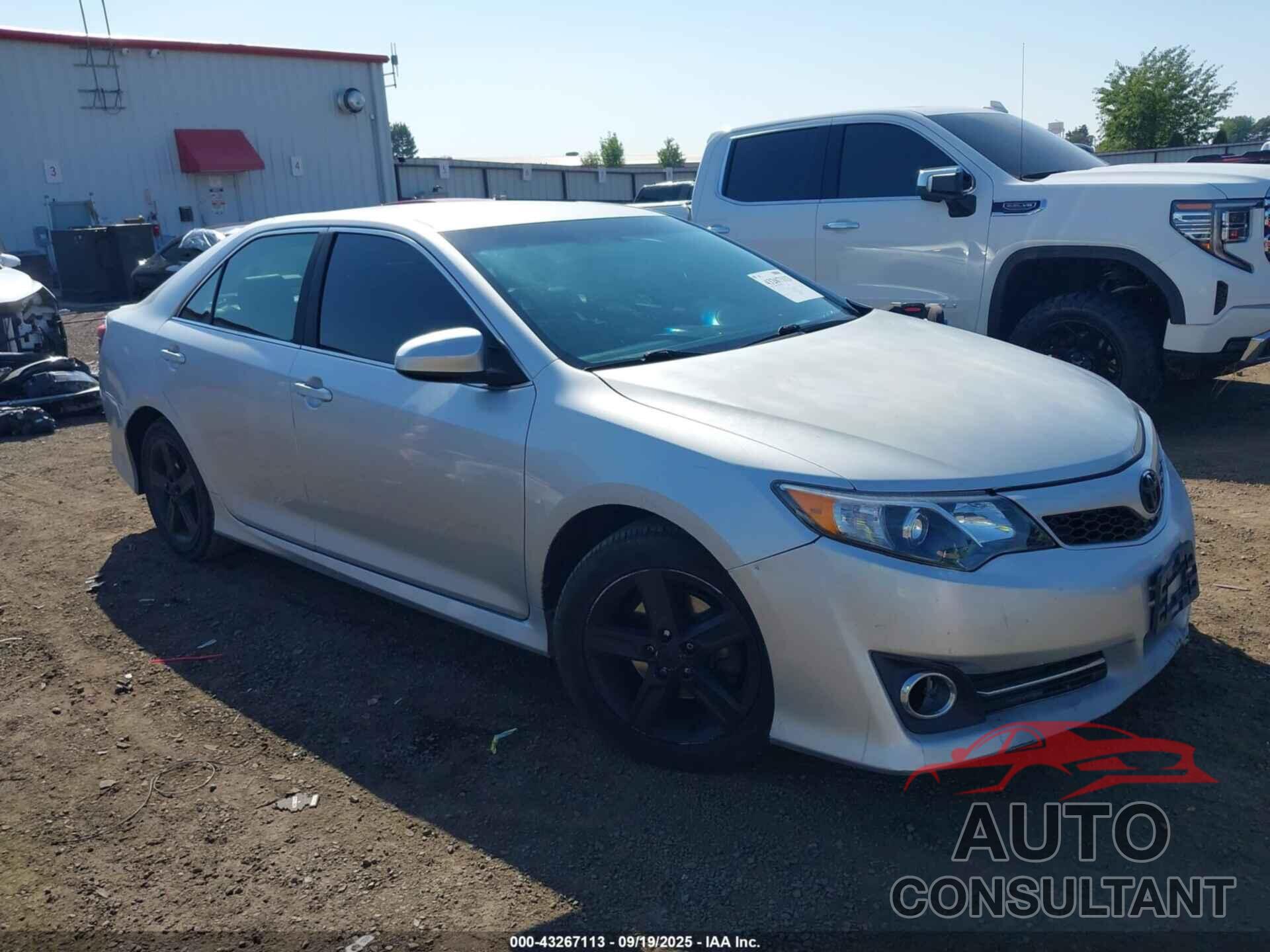 TOYOTA CAMRY 2012 - 4T1BF1FK7CU068746