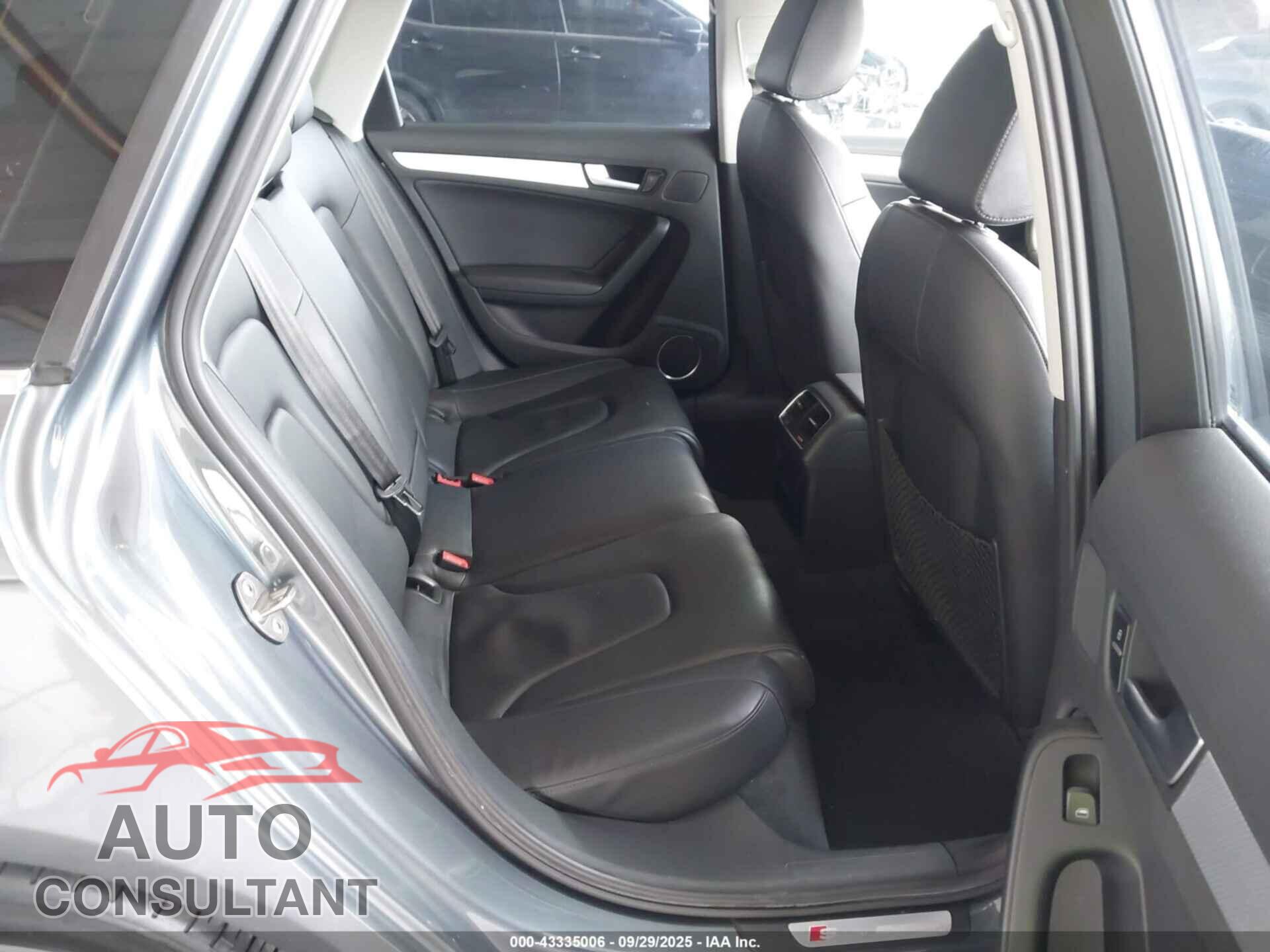 AUDI A4 2012 - WAU4FAFL8CA067156