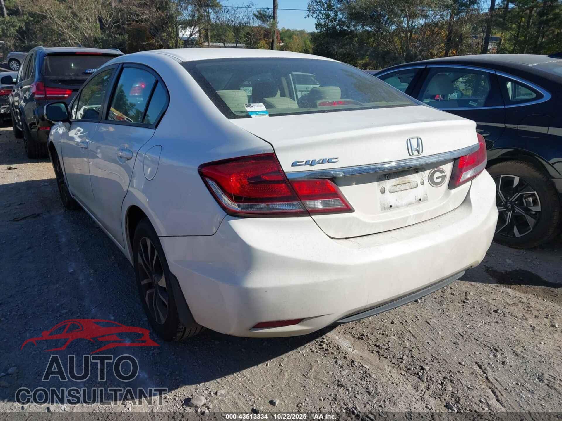 HONDA CIVIC 2013 - 19XFB2F83DE027123