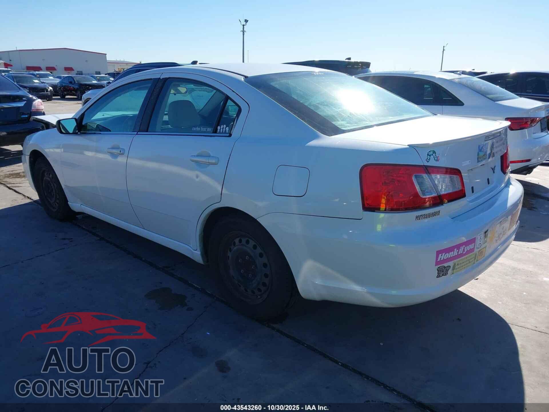 MITSUBISHI GALANT 2012 - 4A32B3FF0CE013724