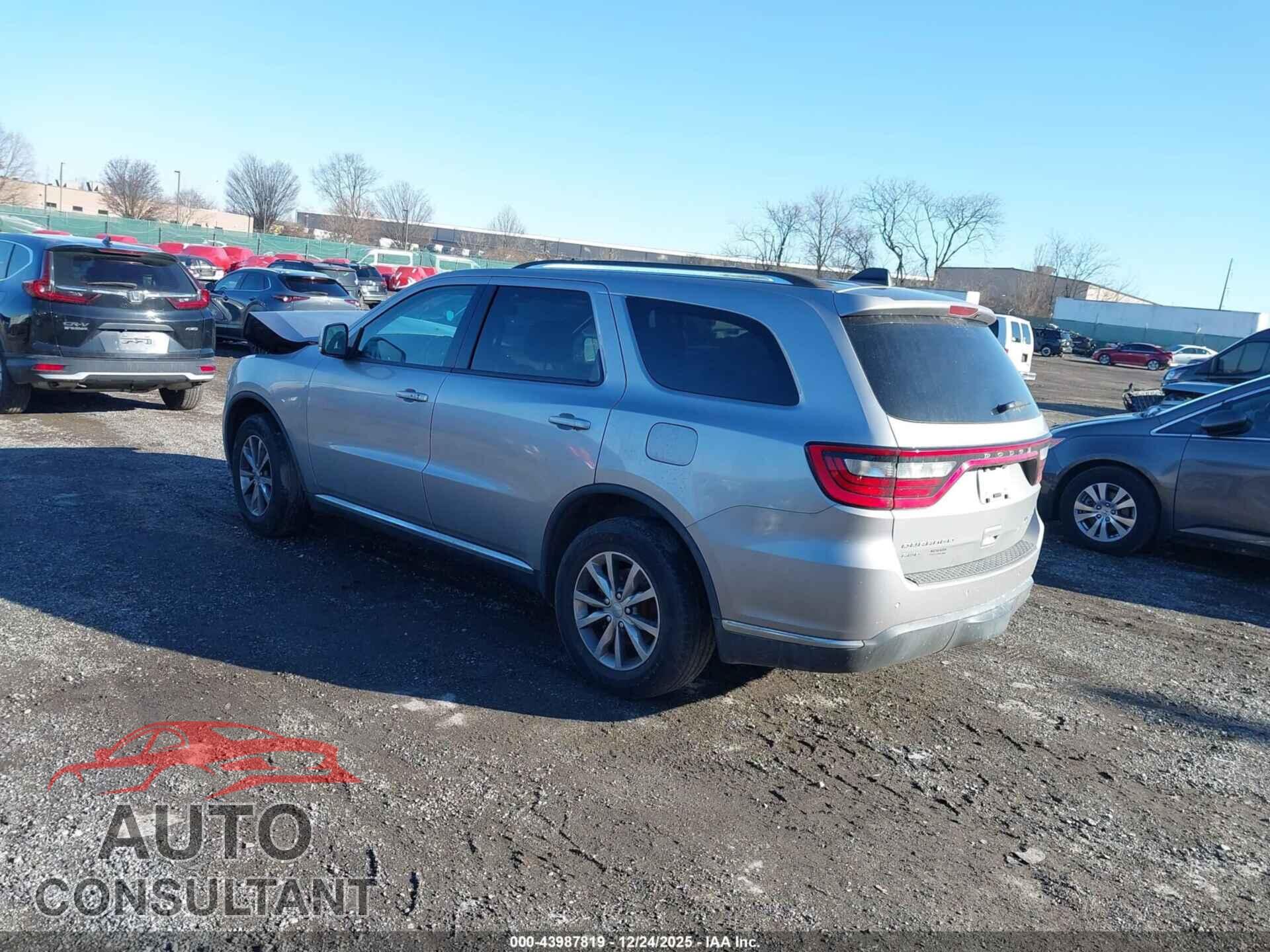 DODGE DURANGO 2015 - 1C4RDJDG5FC715582