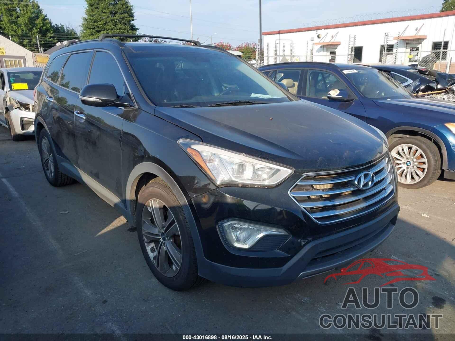 HYUNDAI SANTA FE 2013 - KM8SR4HF9DU001642