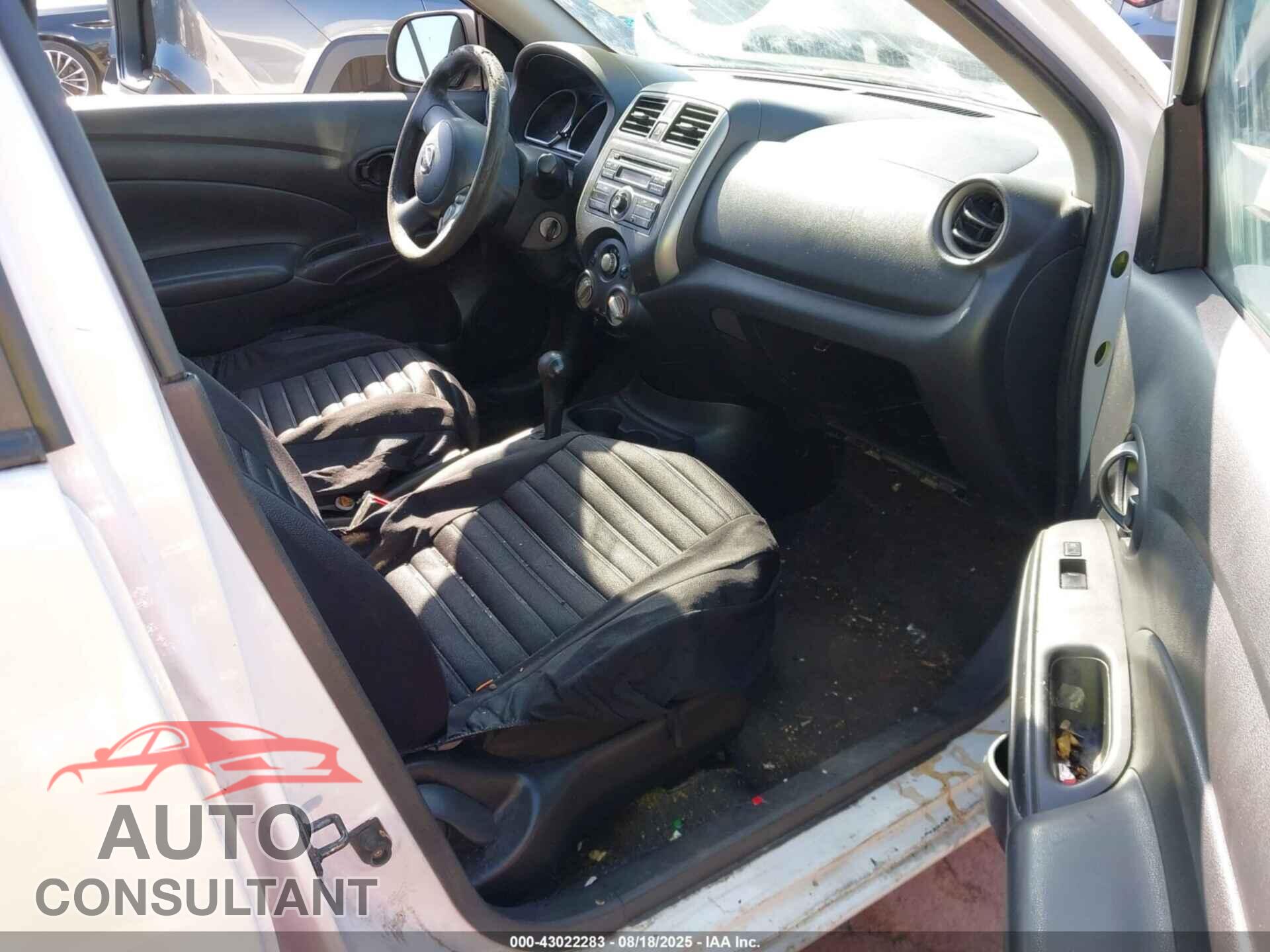 NISSAN VERSA 2012 - 3N1CN7AP7CL890834