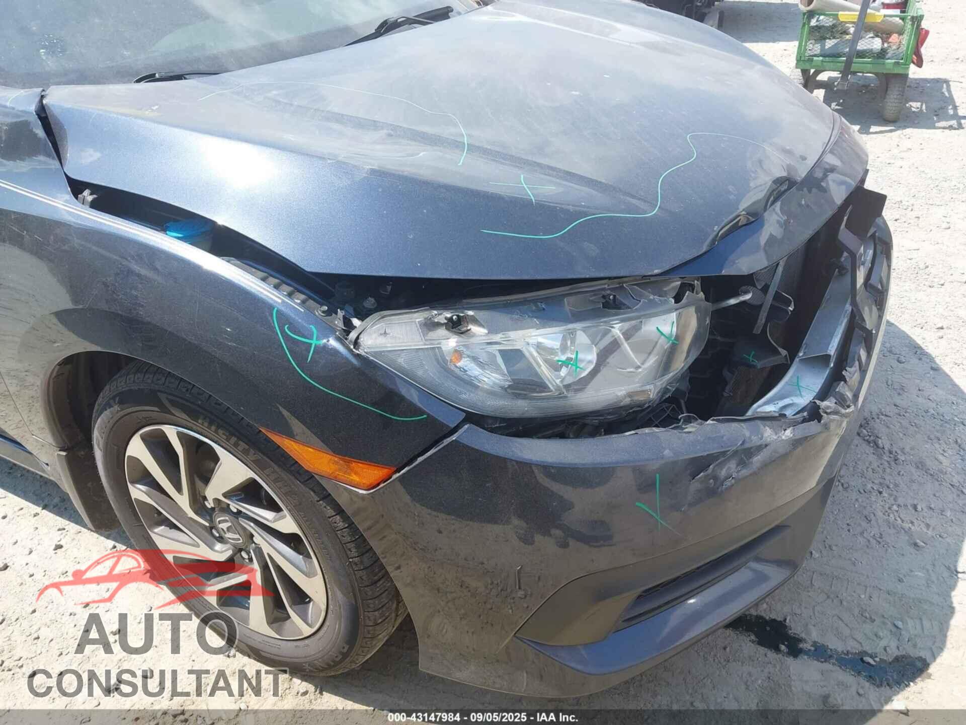HONDA CIVIC 2017 - 19XFC2F74HE073666