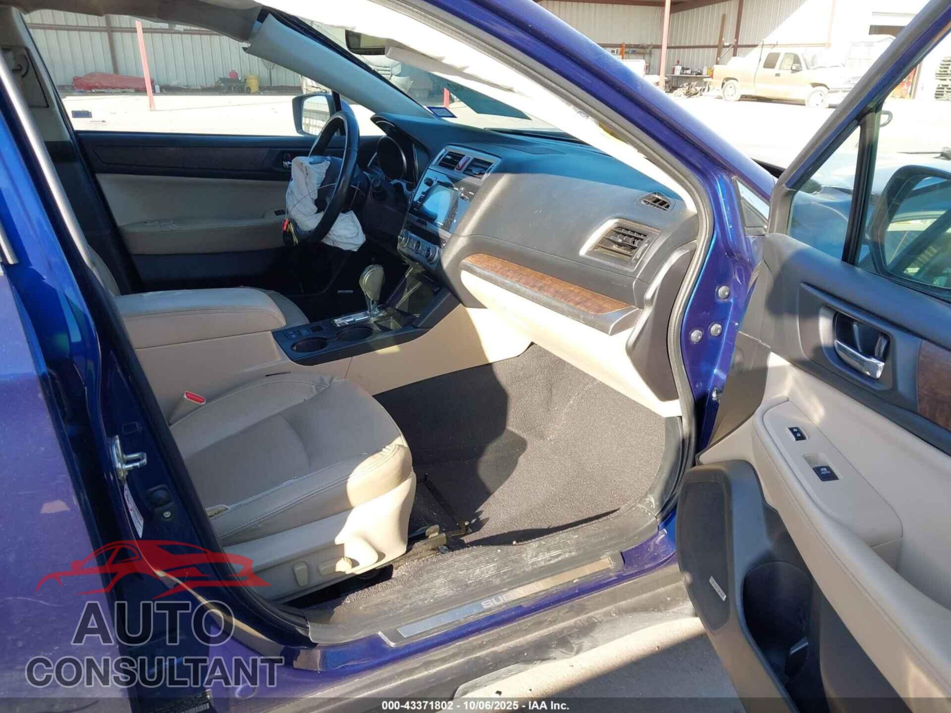 SUBARU OUTBACK 2016 - 4S4BSANC7G3317497